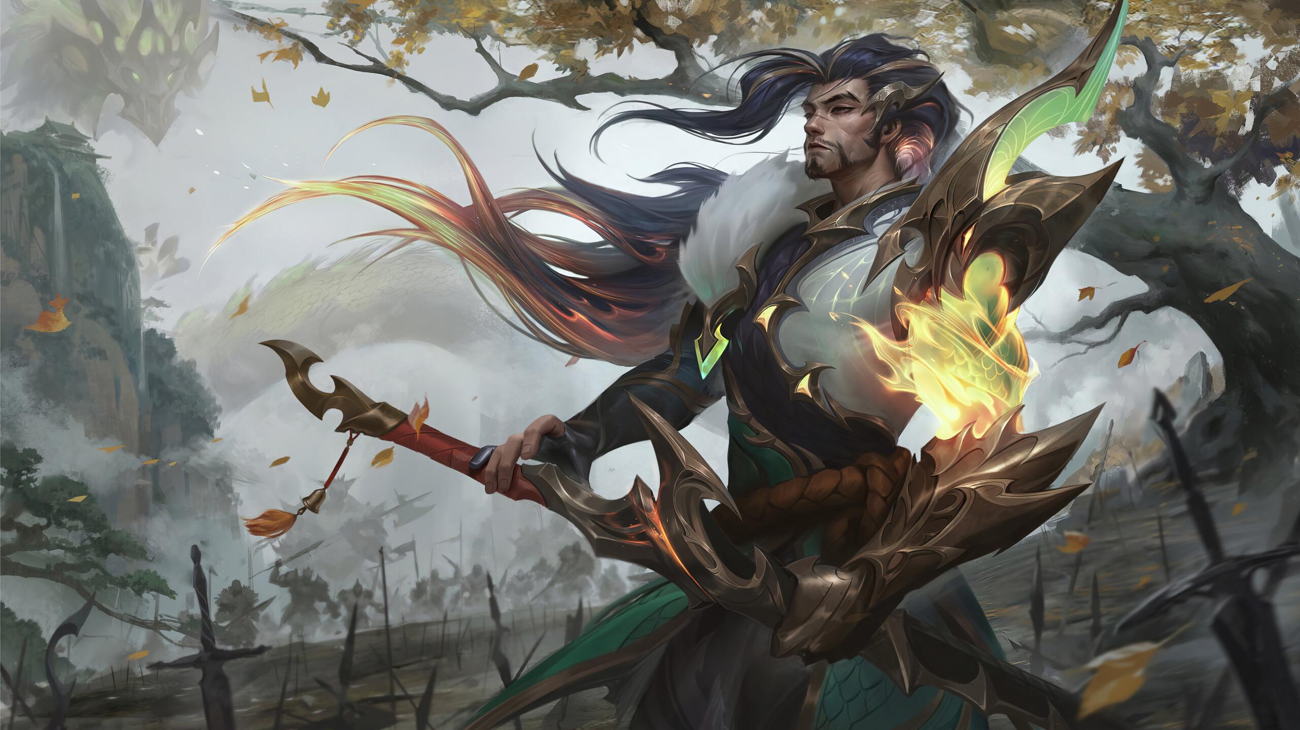 Yasuo 2k QHD Wallpaper 2560x1440