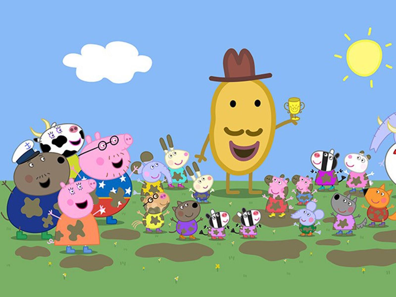 Peppa Pig Background Image 1600x1200