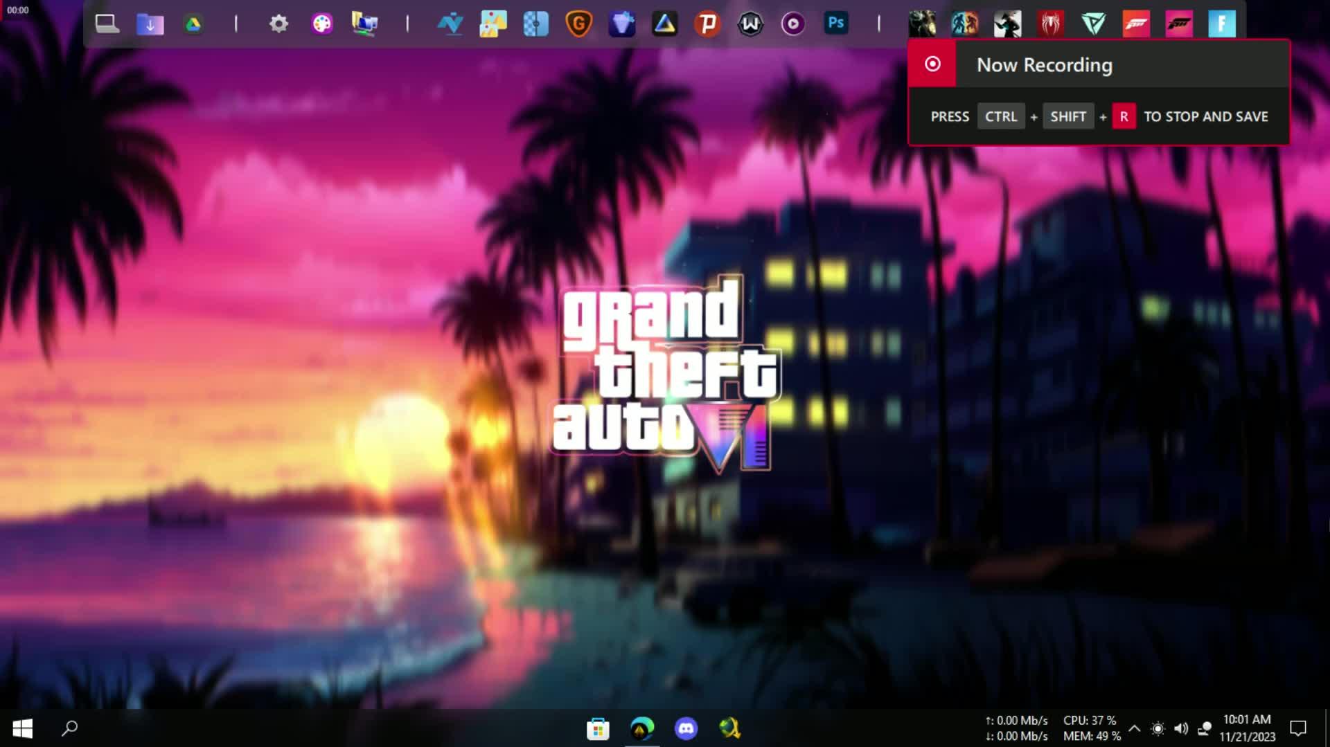 Gta 6 Poster Full HD 1080p Wallpaper 1920x1080