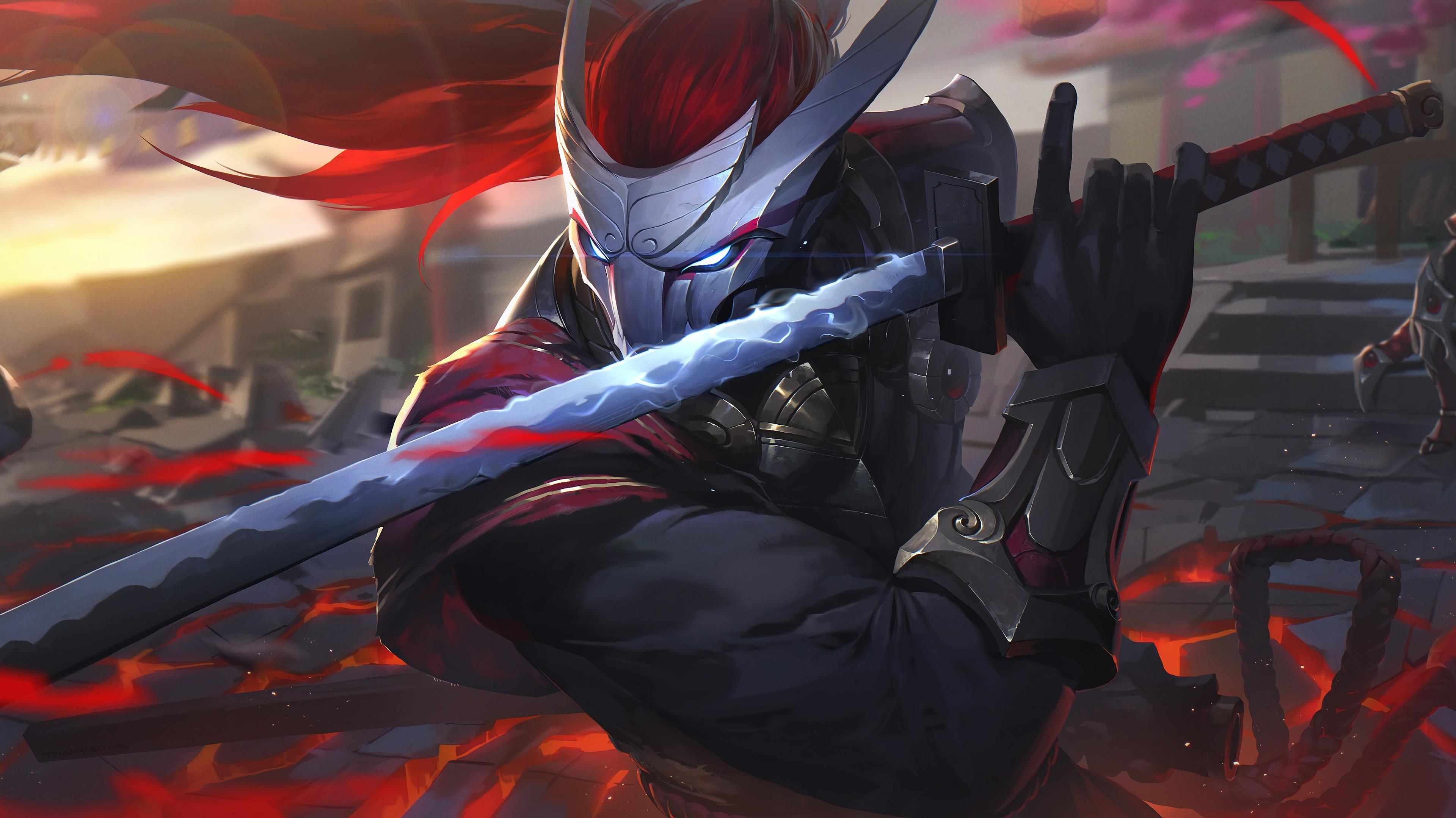 Yasuo 4k UHD Wallpaper 3840x2160