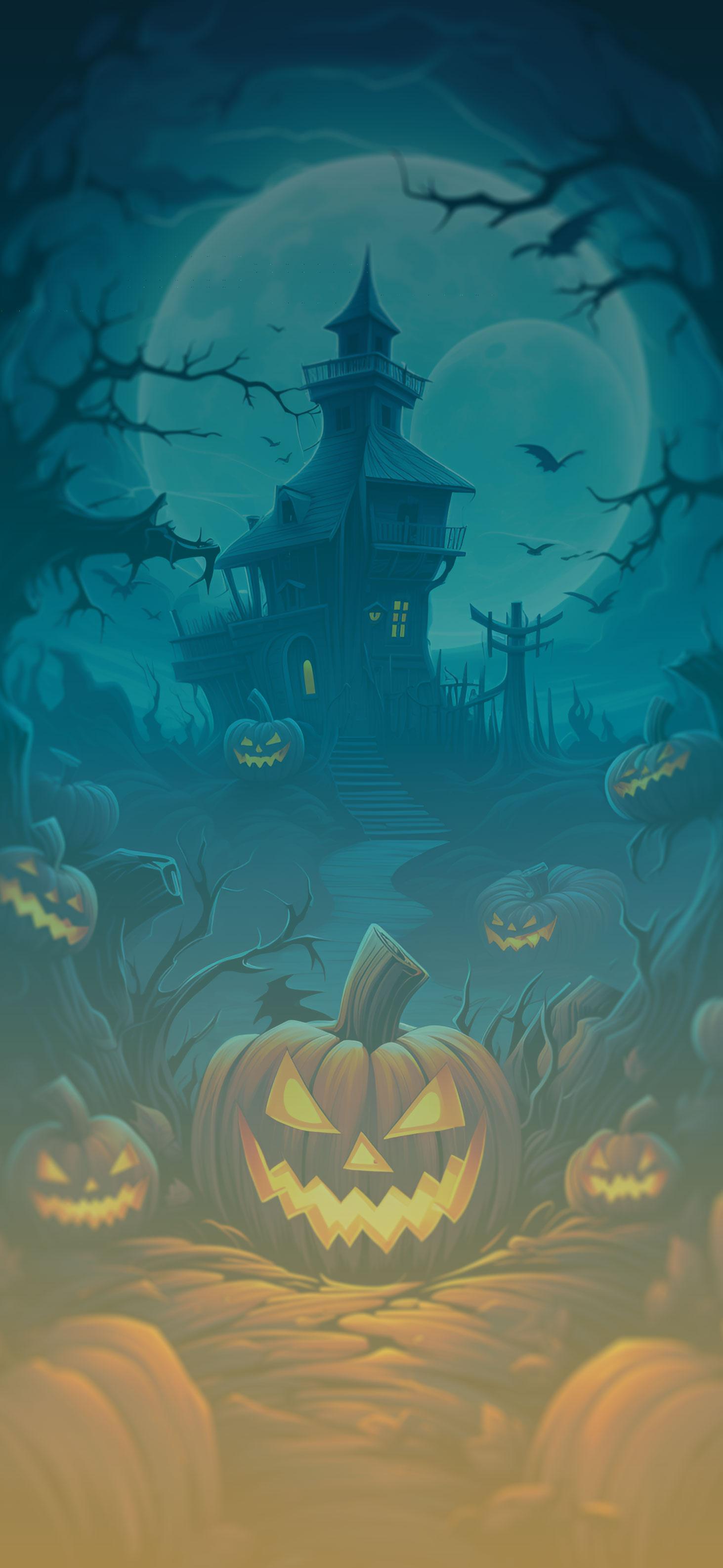 Jack Olantern Mobile Background 1463x3171