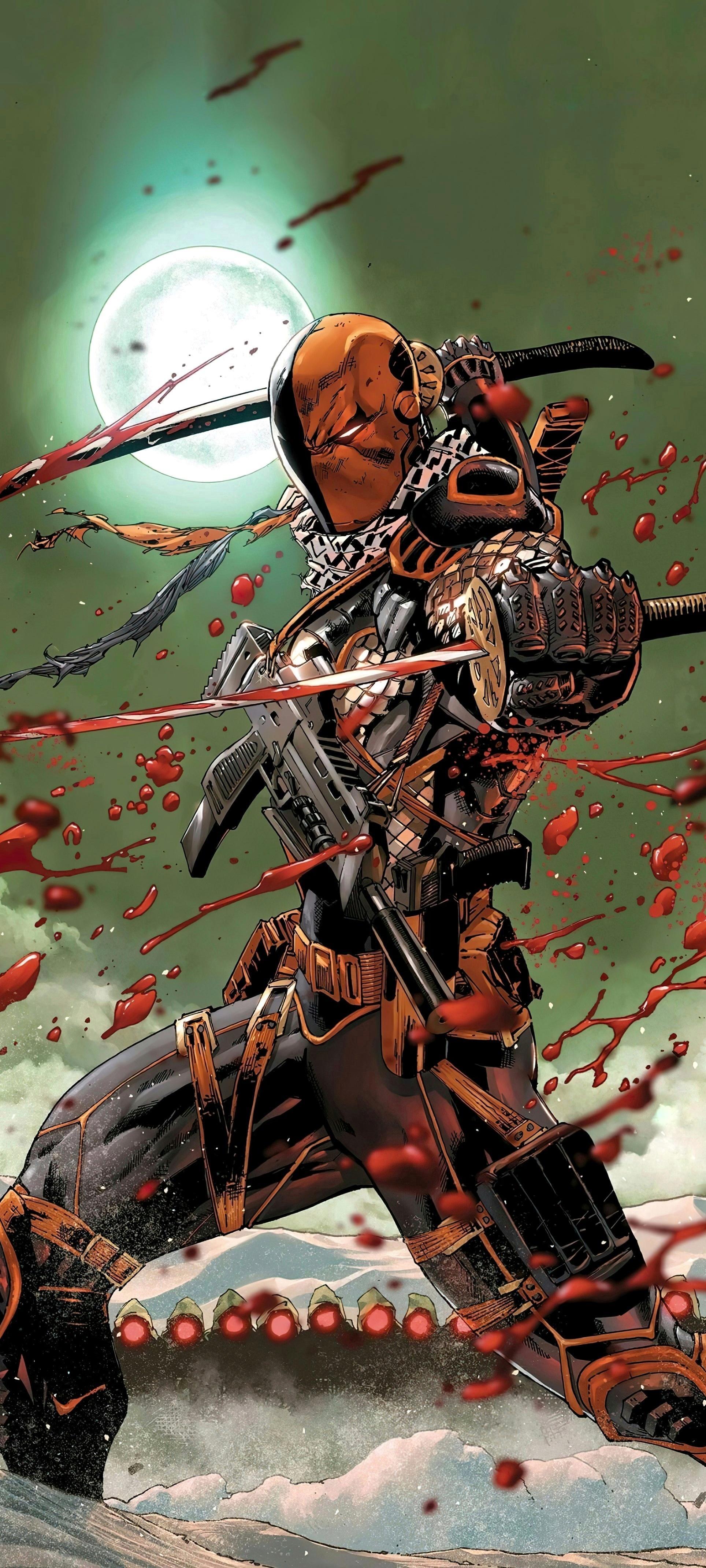 Deathstroke iPhone Wallpaper 1928x4284