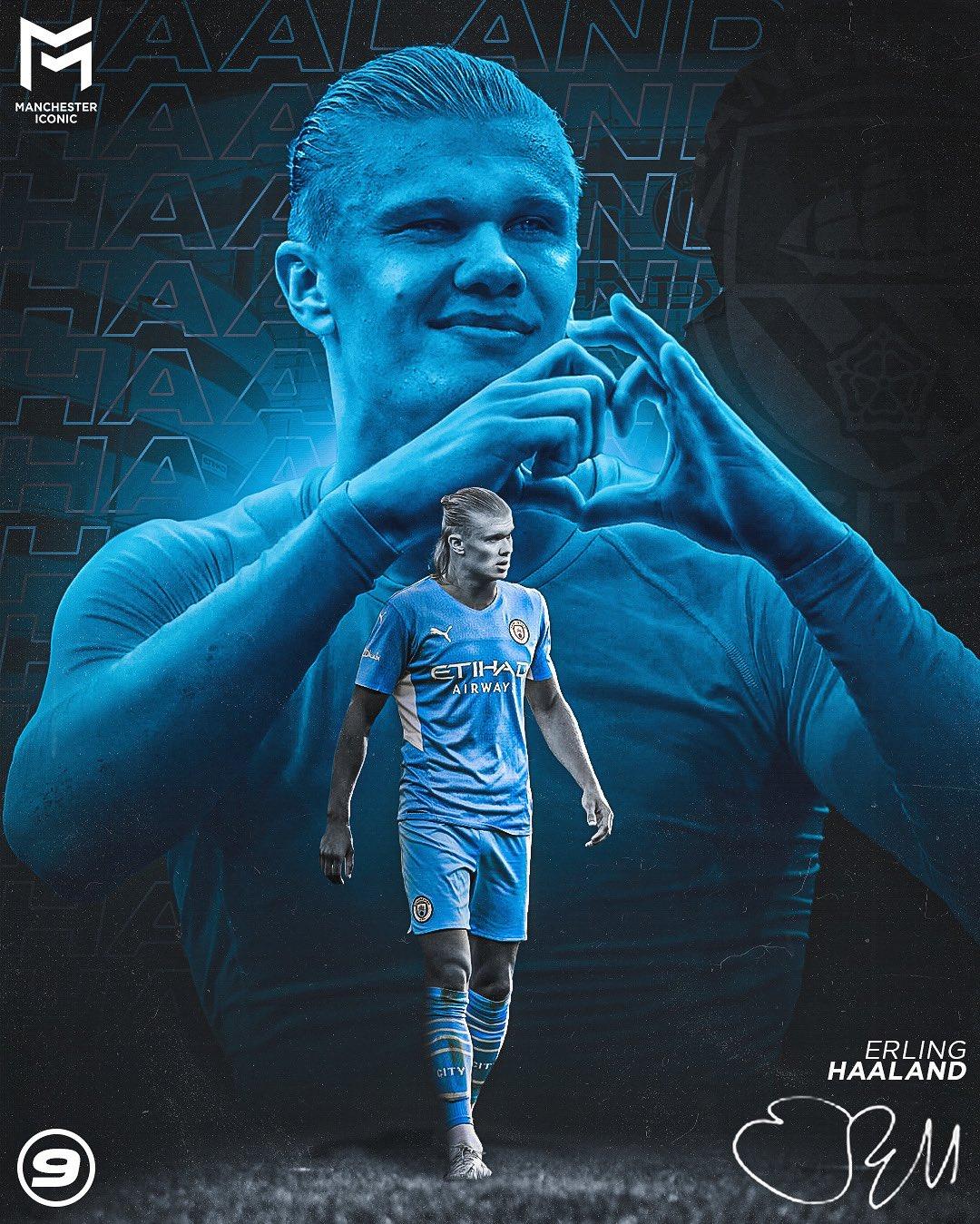 Erling Haaland iPhone Wallpaper Image 1080x1350