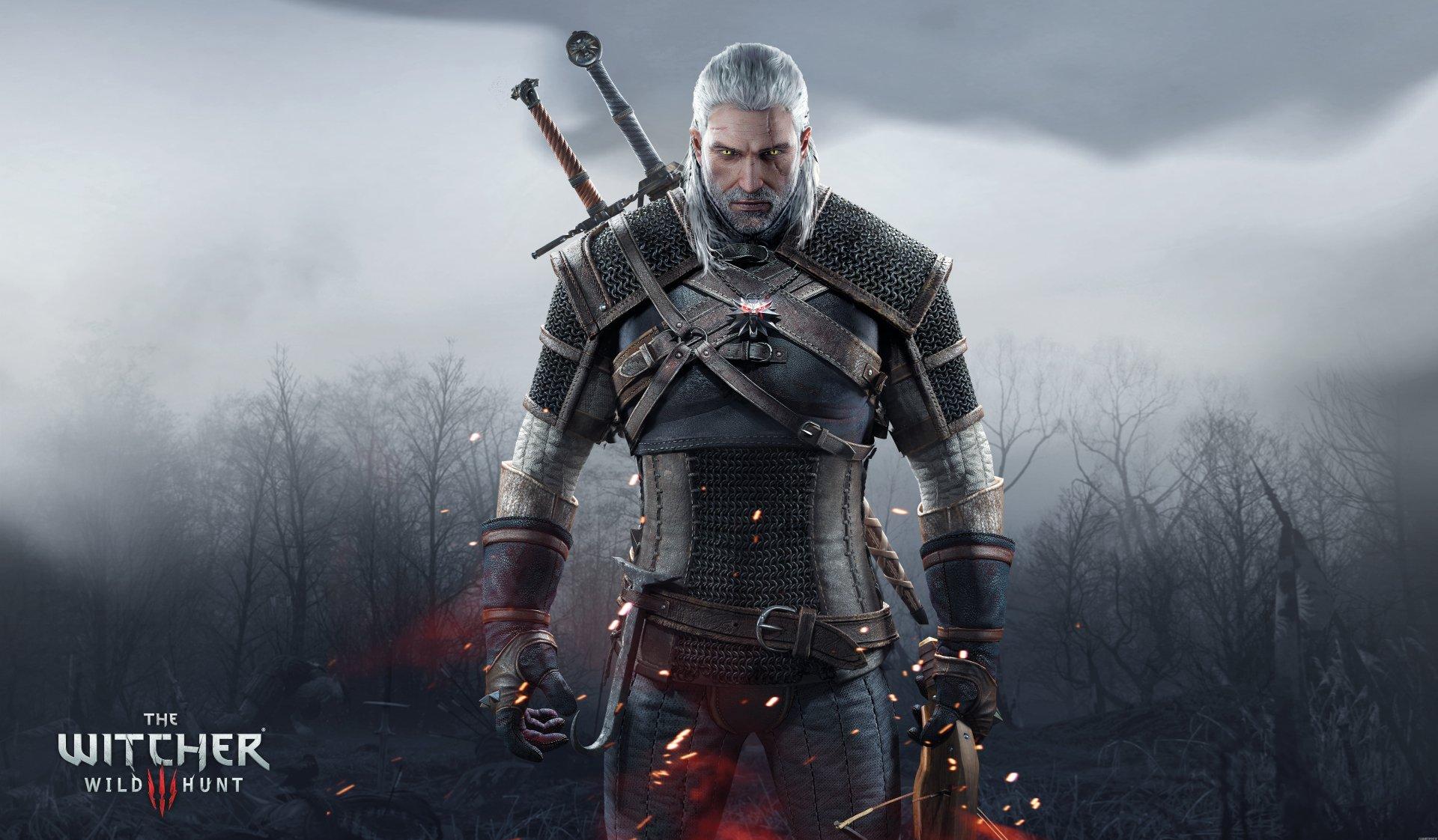 Geralt Of Rivia HD Background 1920x1123