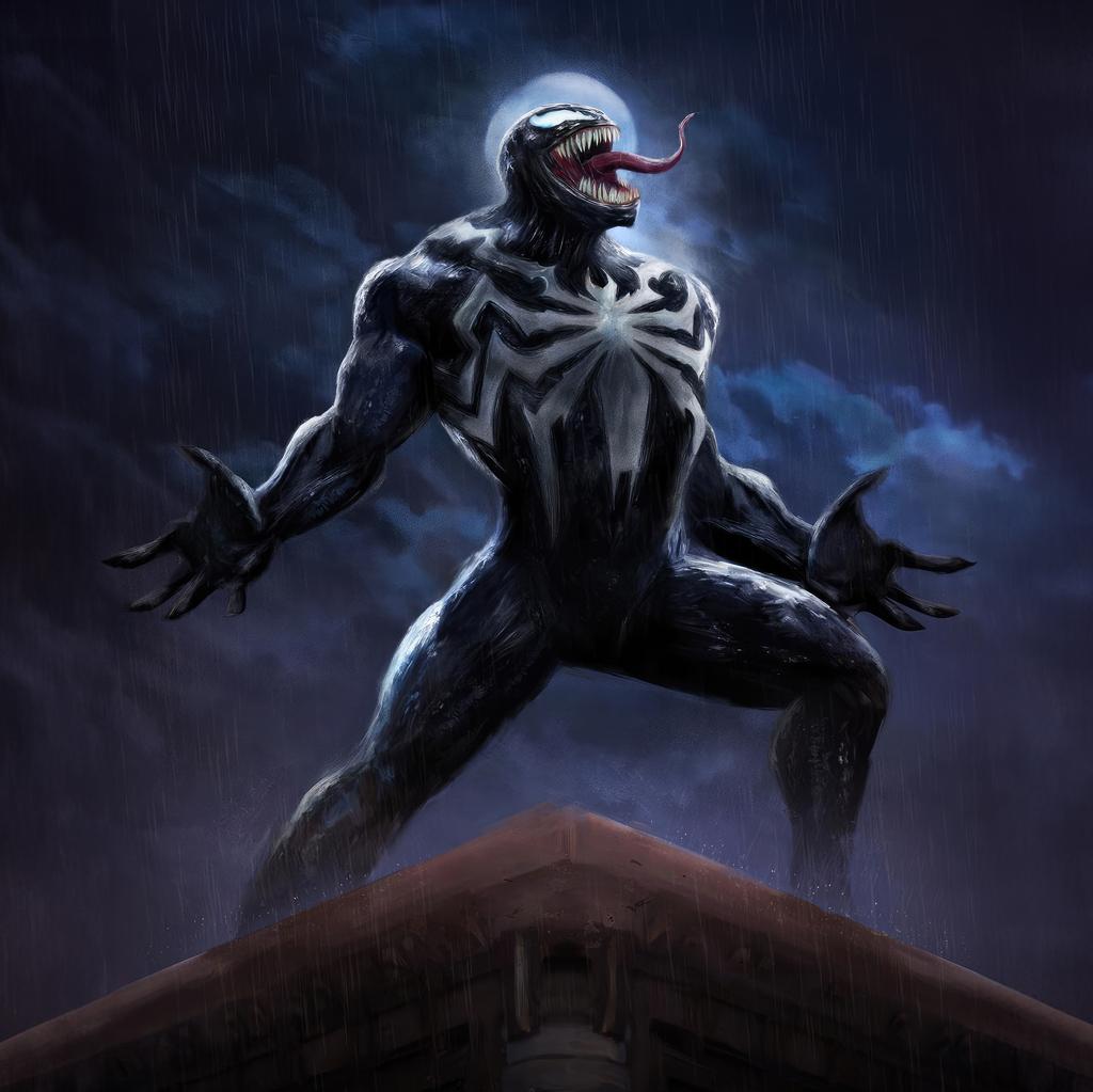 Marvels Spider Man 2 Venom Phone Wallpaper 1024x1024