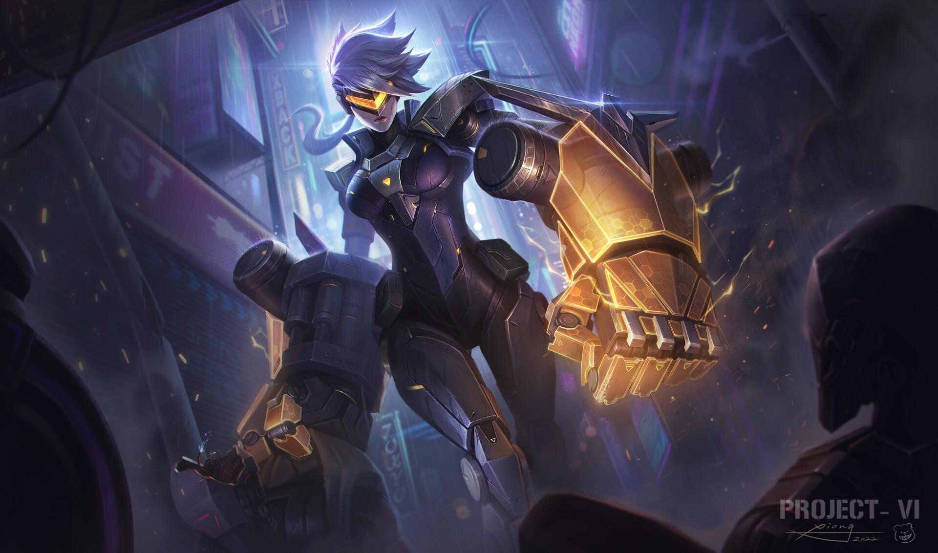 Vi League Of Legends Desktop HD Wallpaper 1920x1133