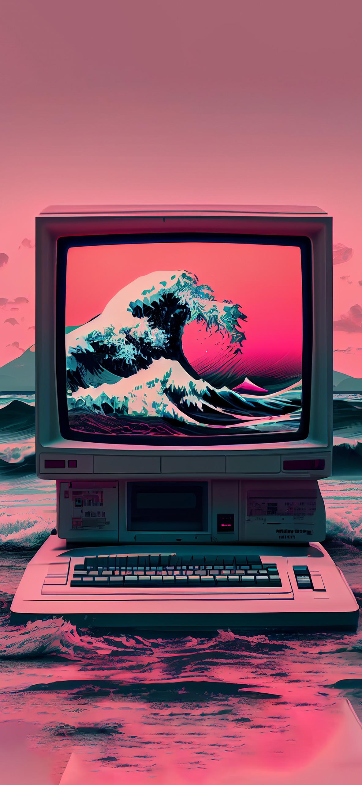 Vaporwave iPhone Wallpaper 1183x2560