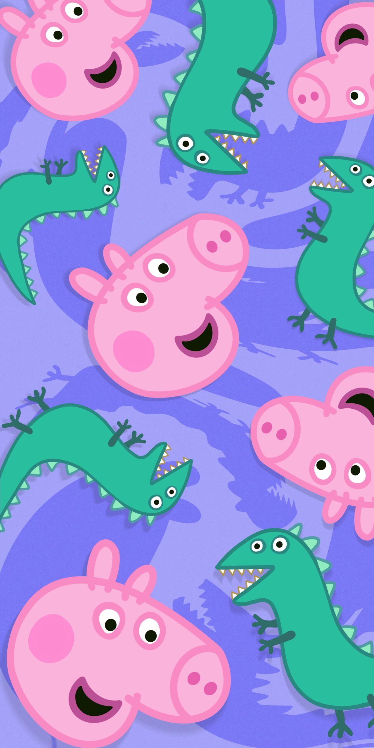 Peppa Pig Phone Background 1280x2560