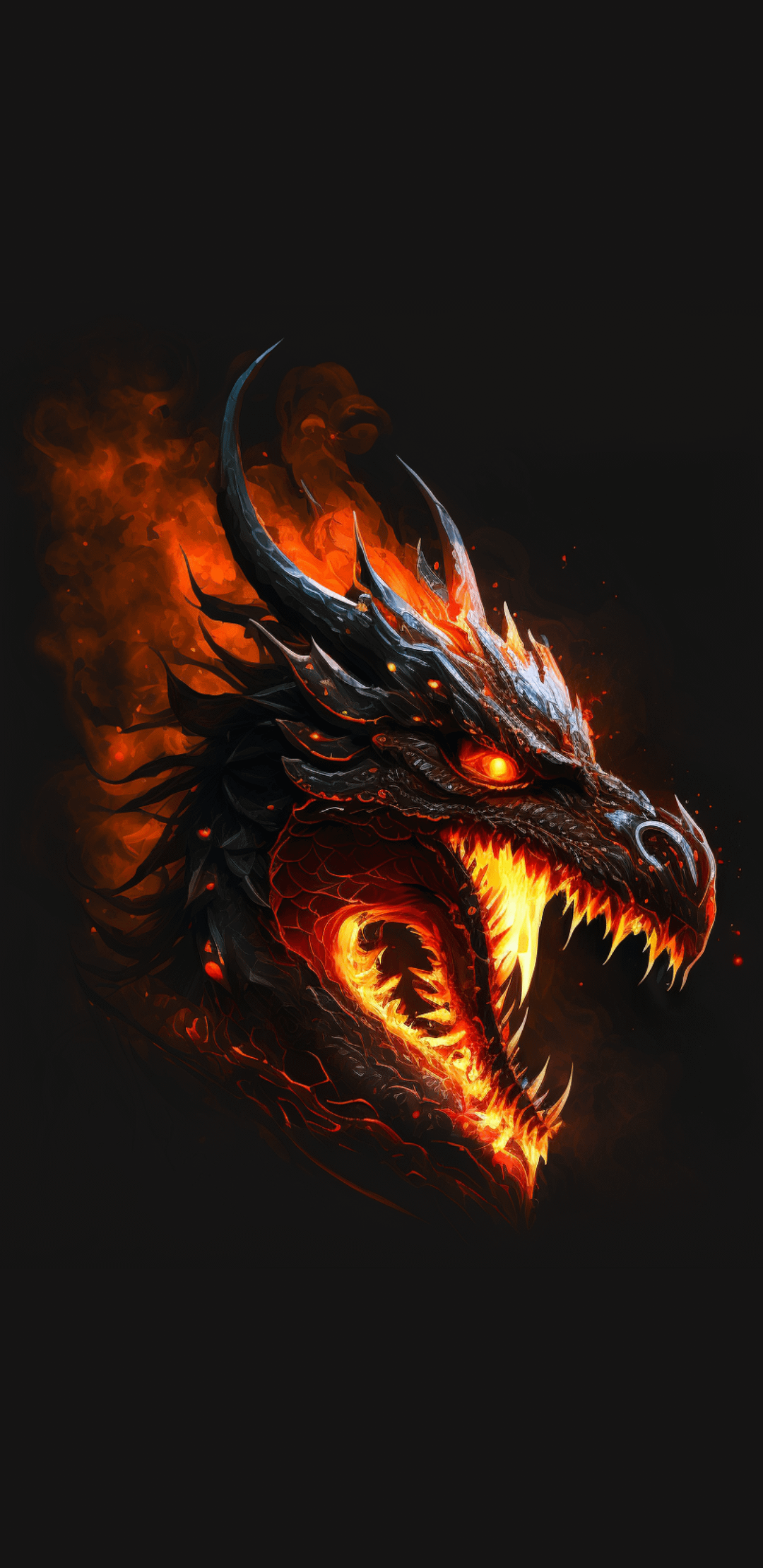 Dragon iPhone Background Image 1080x2220