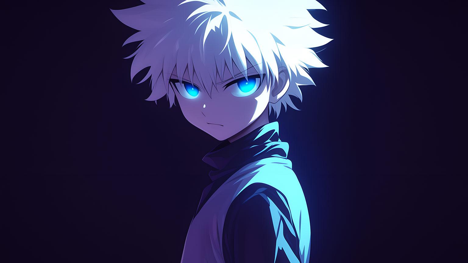 Killua Laptop Background 1536x864