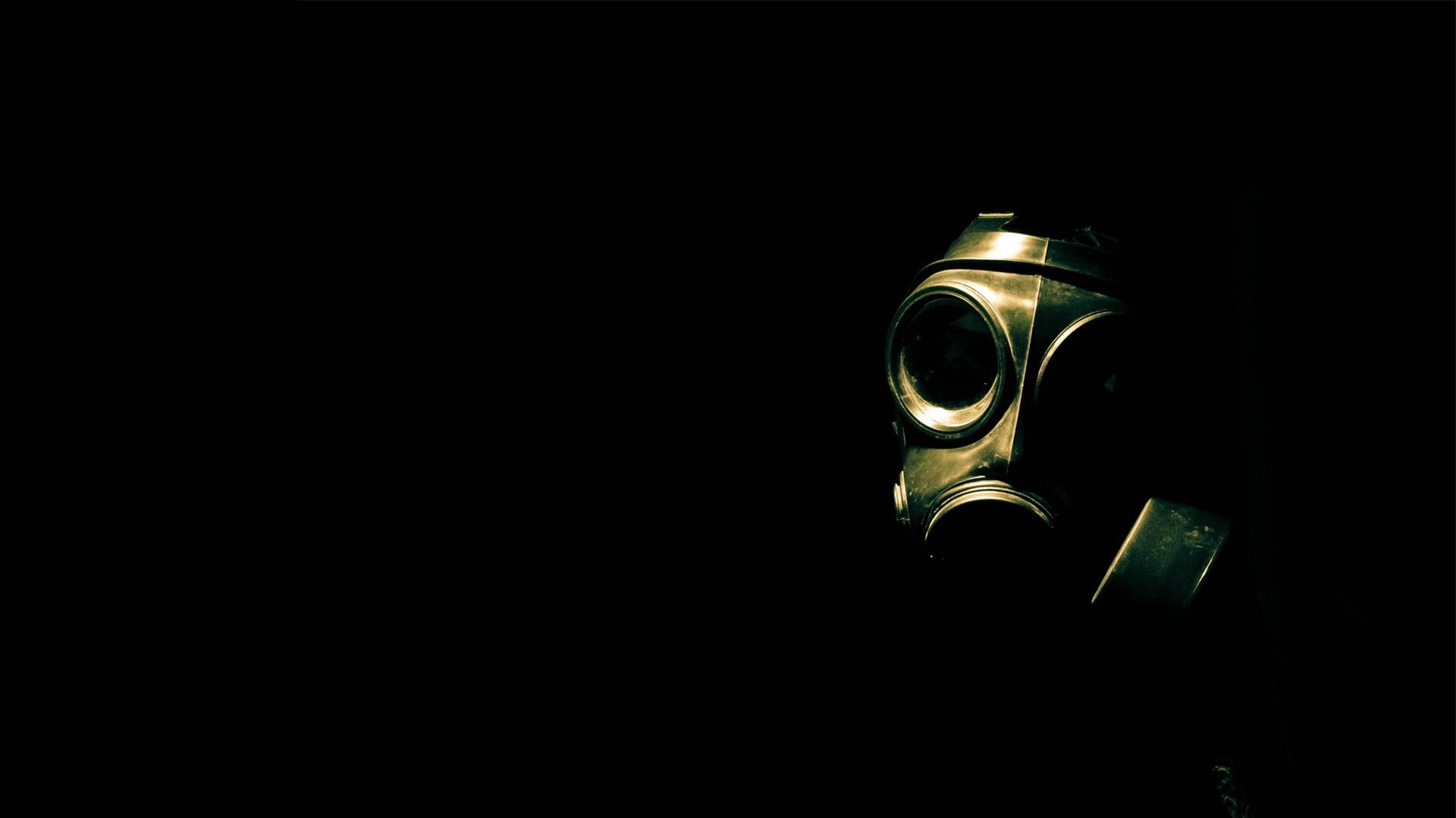 Gas Mask Full HD 1080p Wallpaper 1920x1080