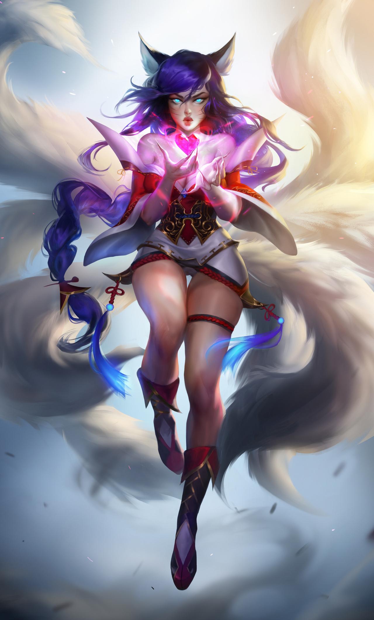 Ahri Wallpaper for iPhone 1280x2120