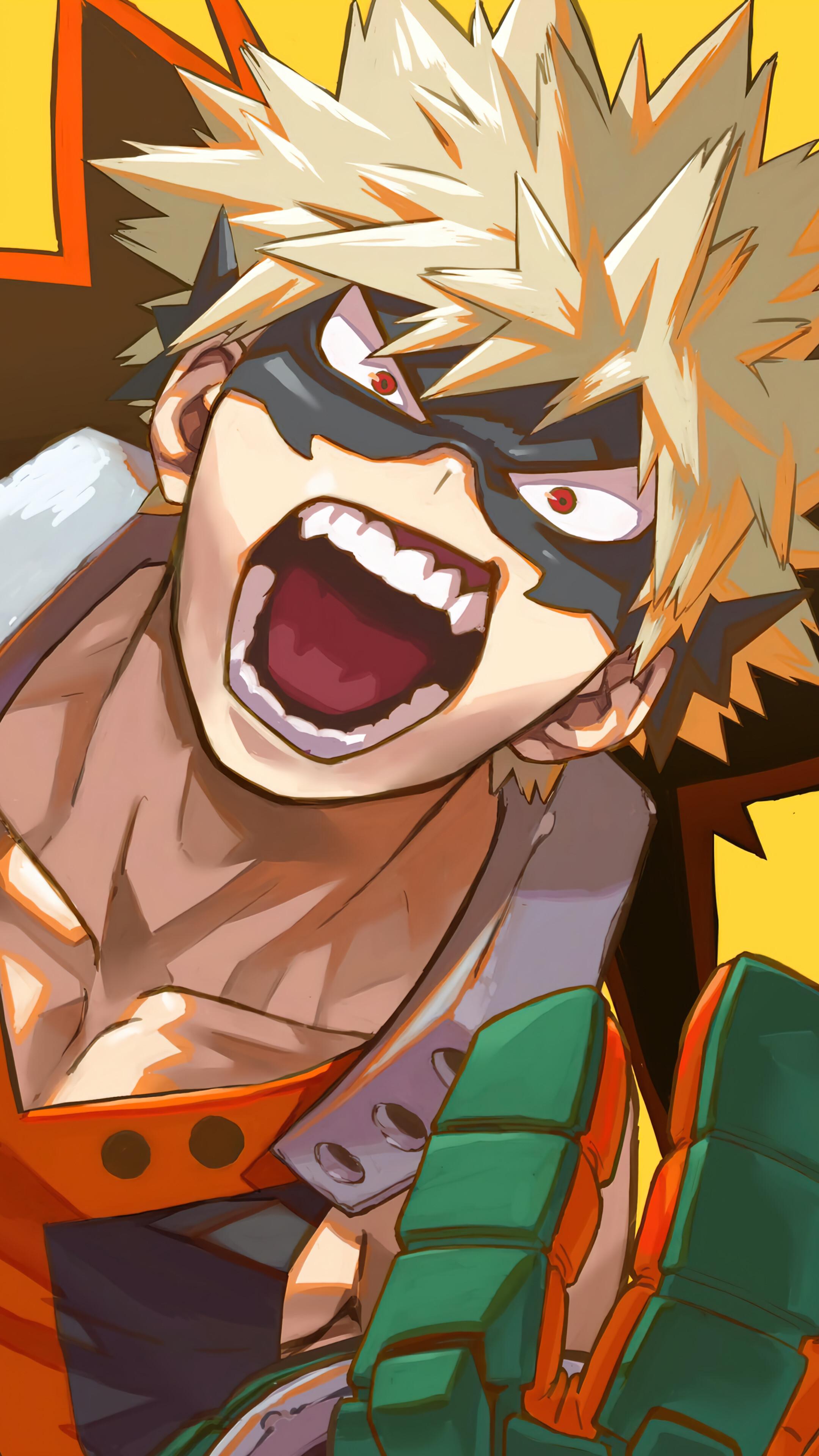 Katsuki Bakugo 4k Phone Wallpaper 2160x3840