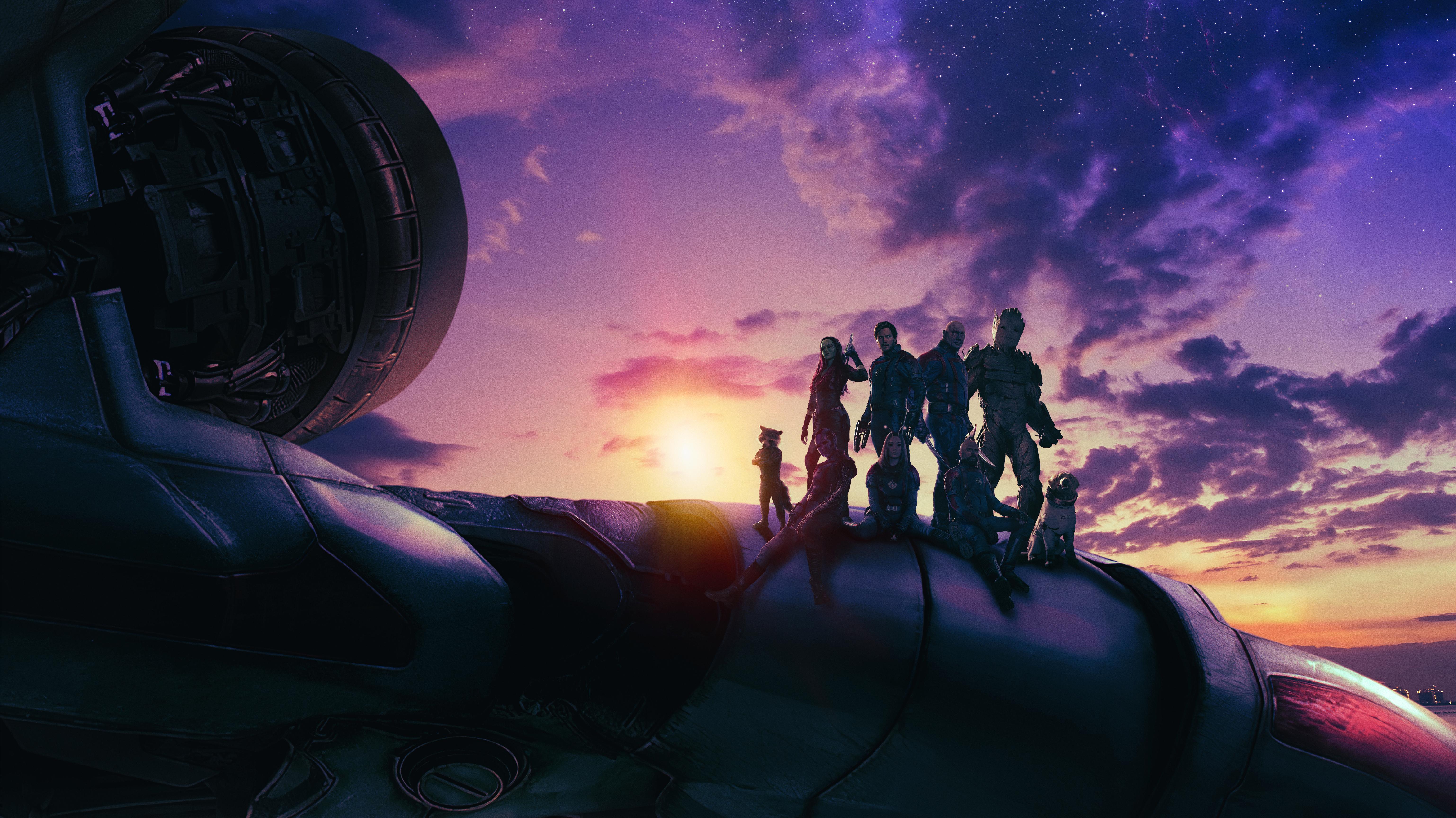 Guardians Of The Galaxy 3 Laptop Background 6150x3459