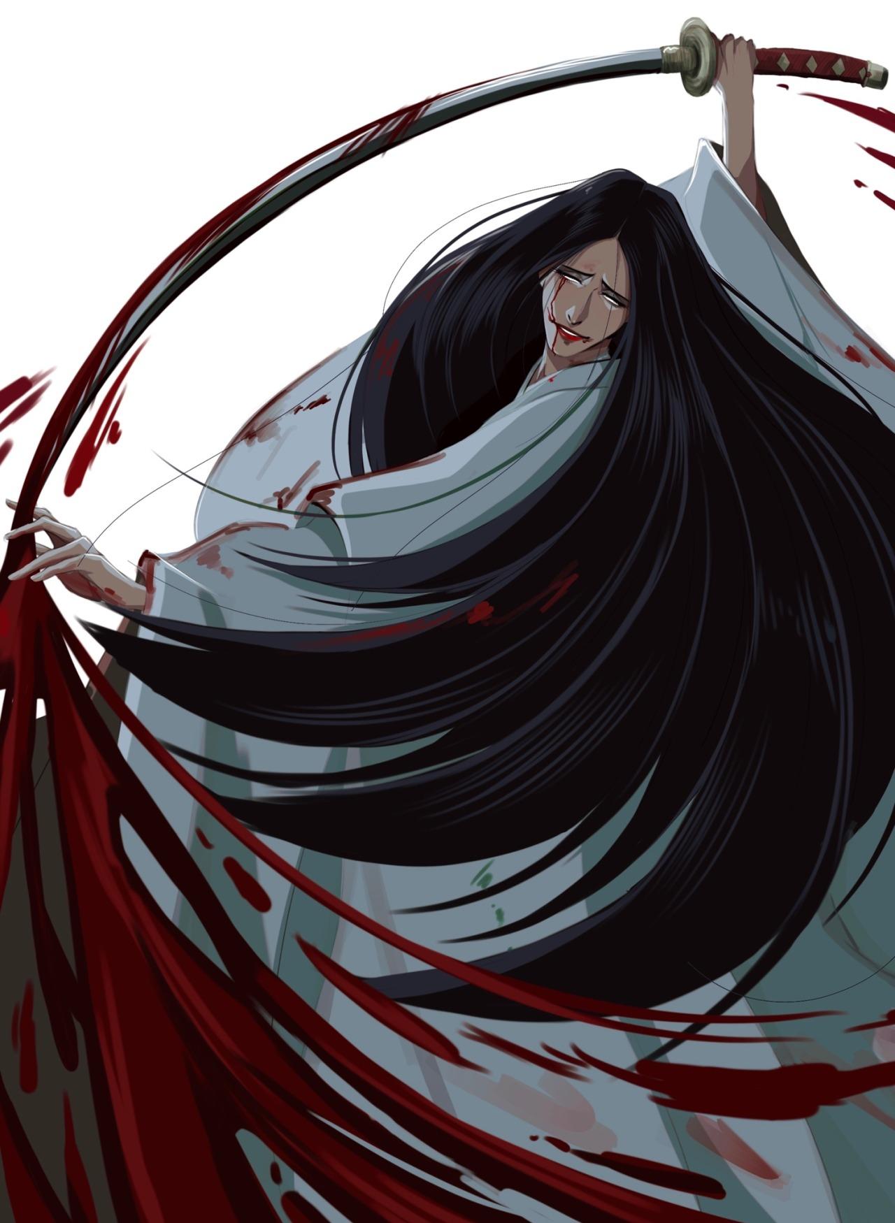 Unohana Retsu Phone Wallpaper 1280x1751