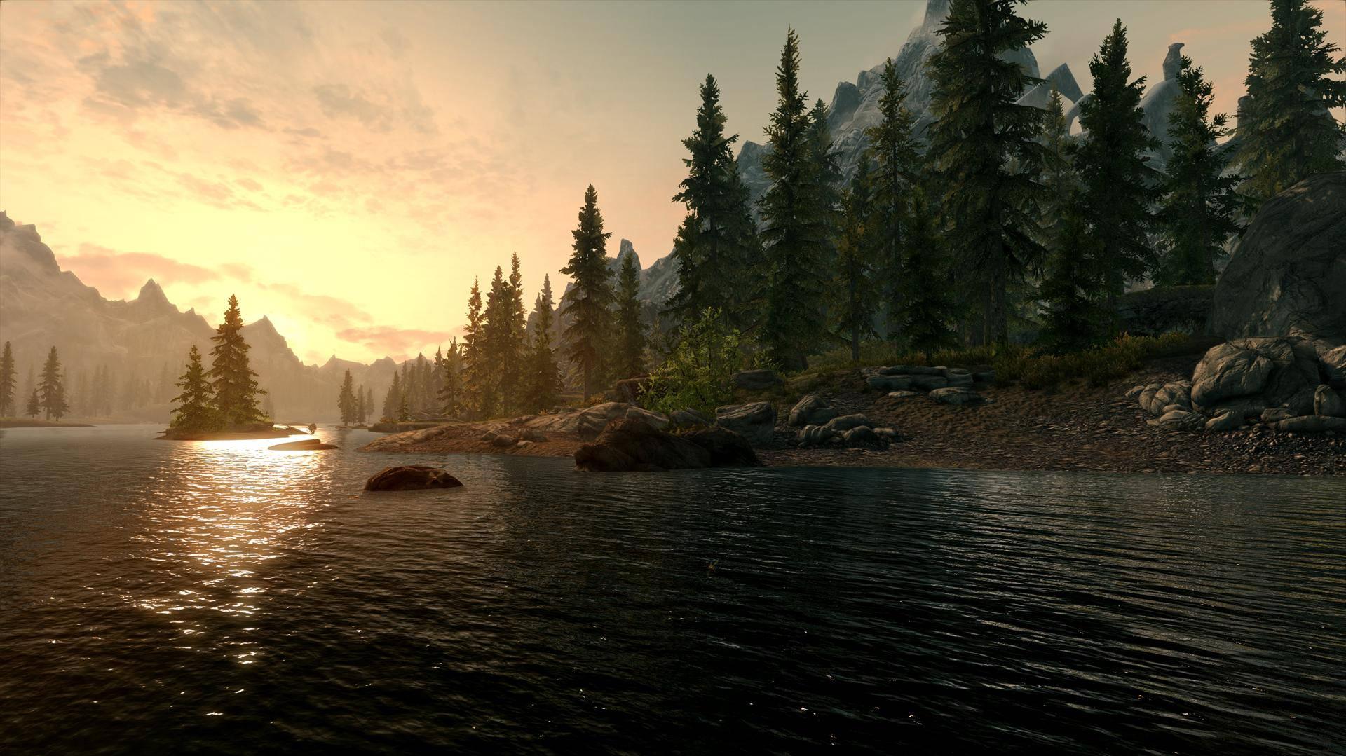 Skyrim Full HD 1080p Wallpaper 1920x1080