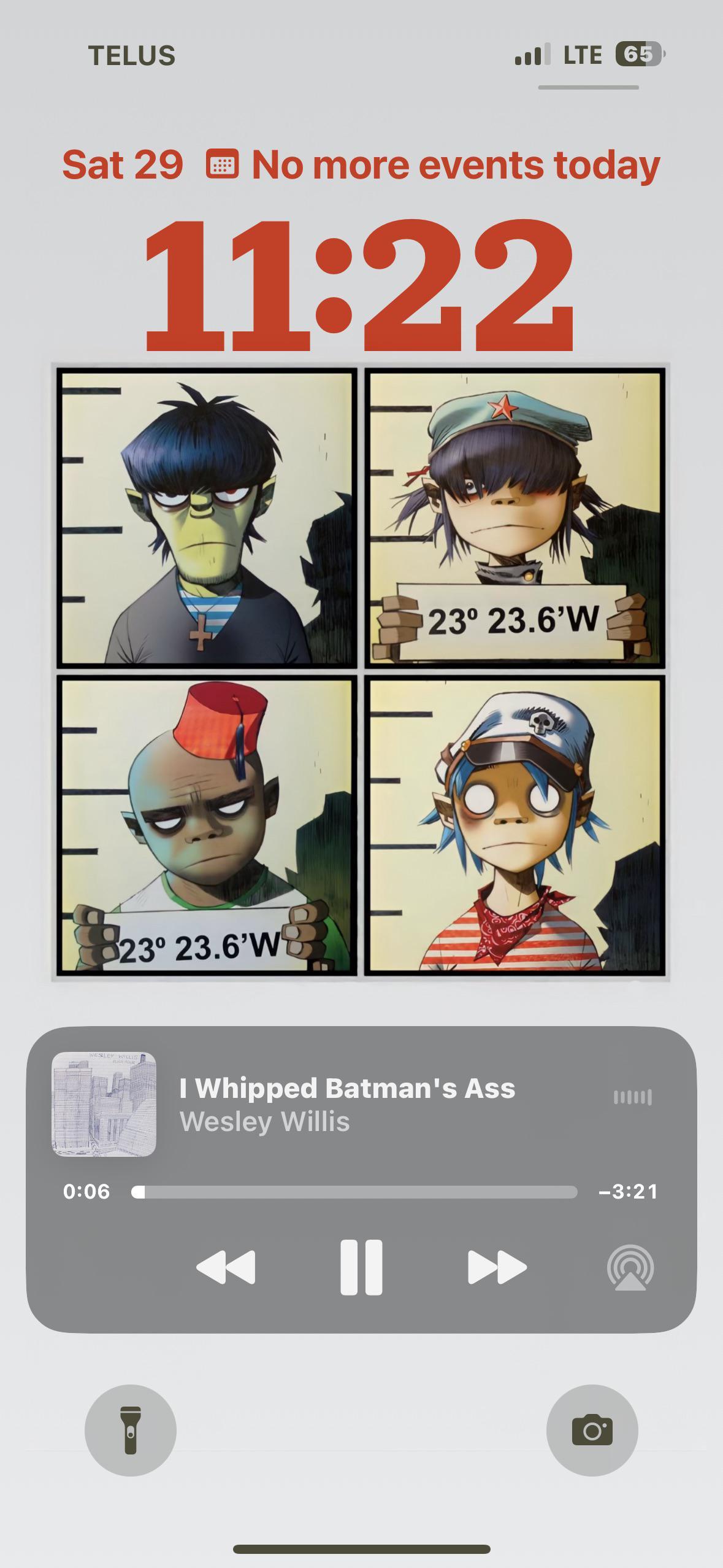 Gorillaz iPhone 15 Pro Wallpaper 1179x2556