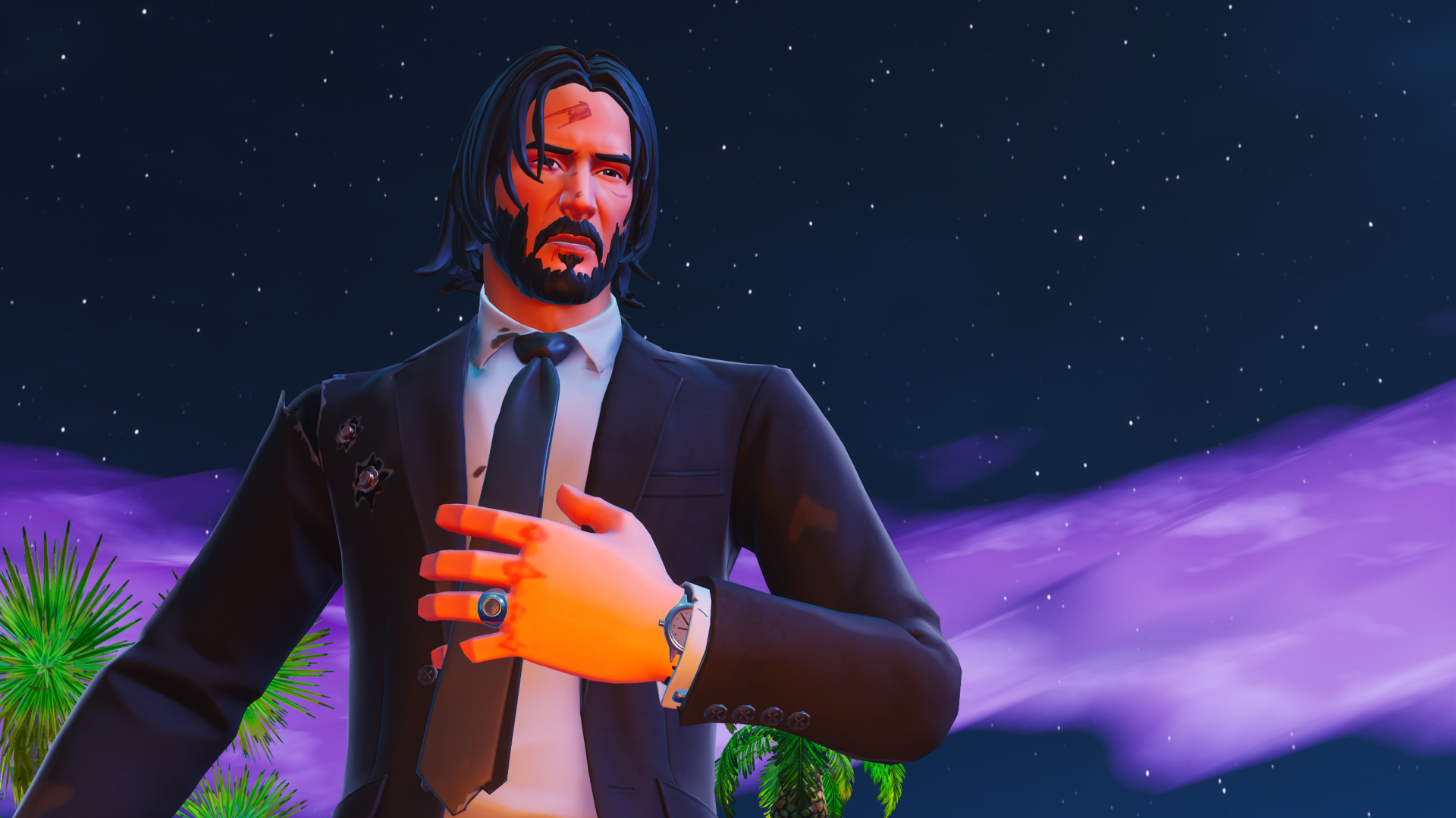 John Wick Fortnite Full HD 1080p Wallpaper 1920x1080