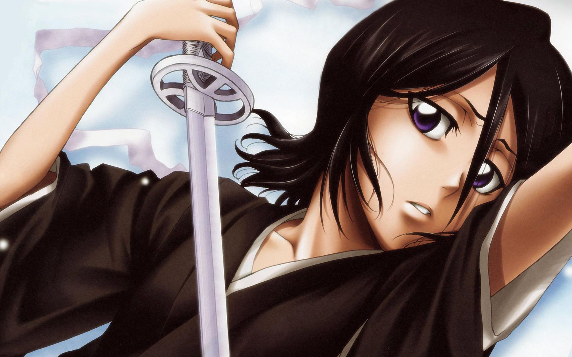 Rukia Kuchiki Widescreen HD Wallpaper 1920x1200