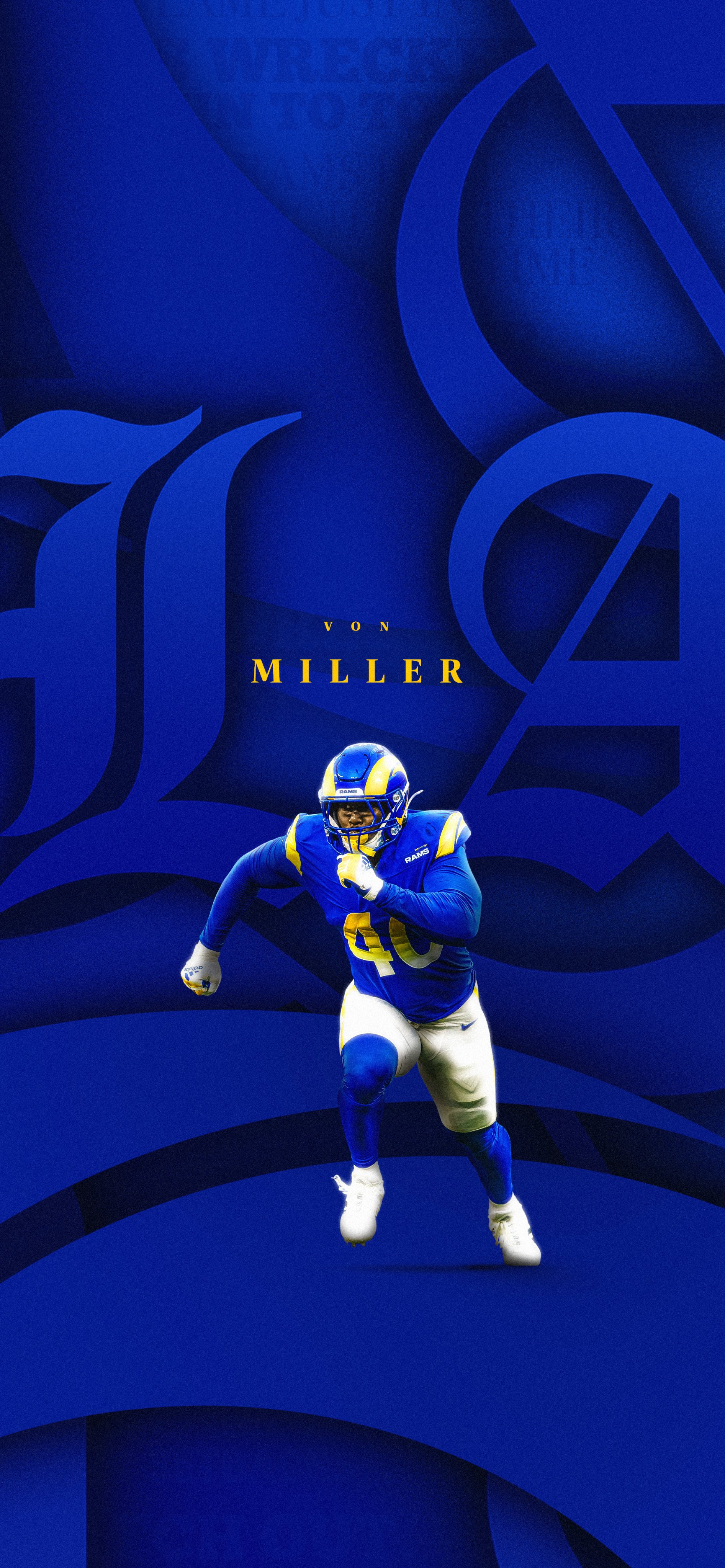 Von Miller Wallpaper 1893x4096