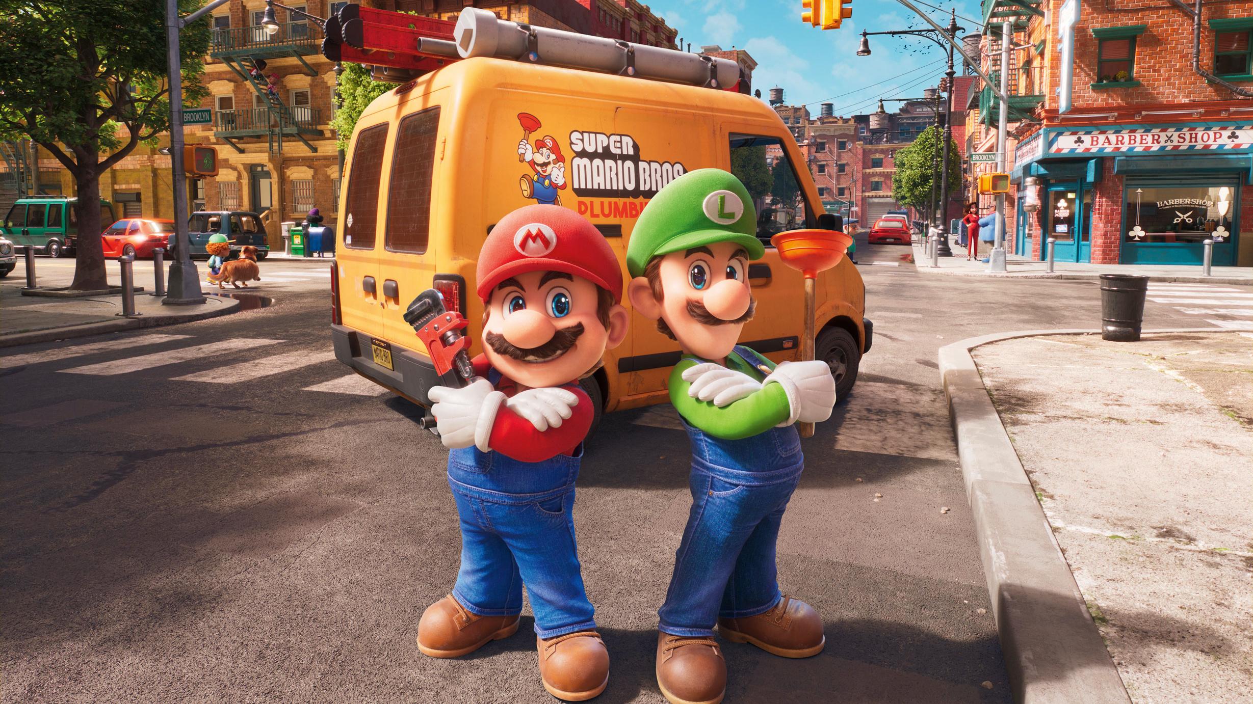 Mario Bros MacBook Background 2458x1383