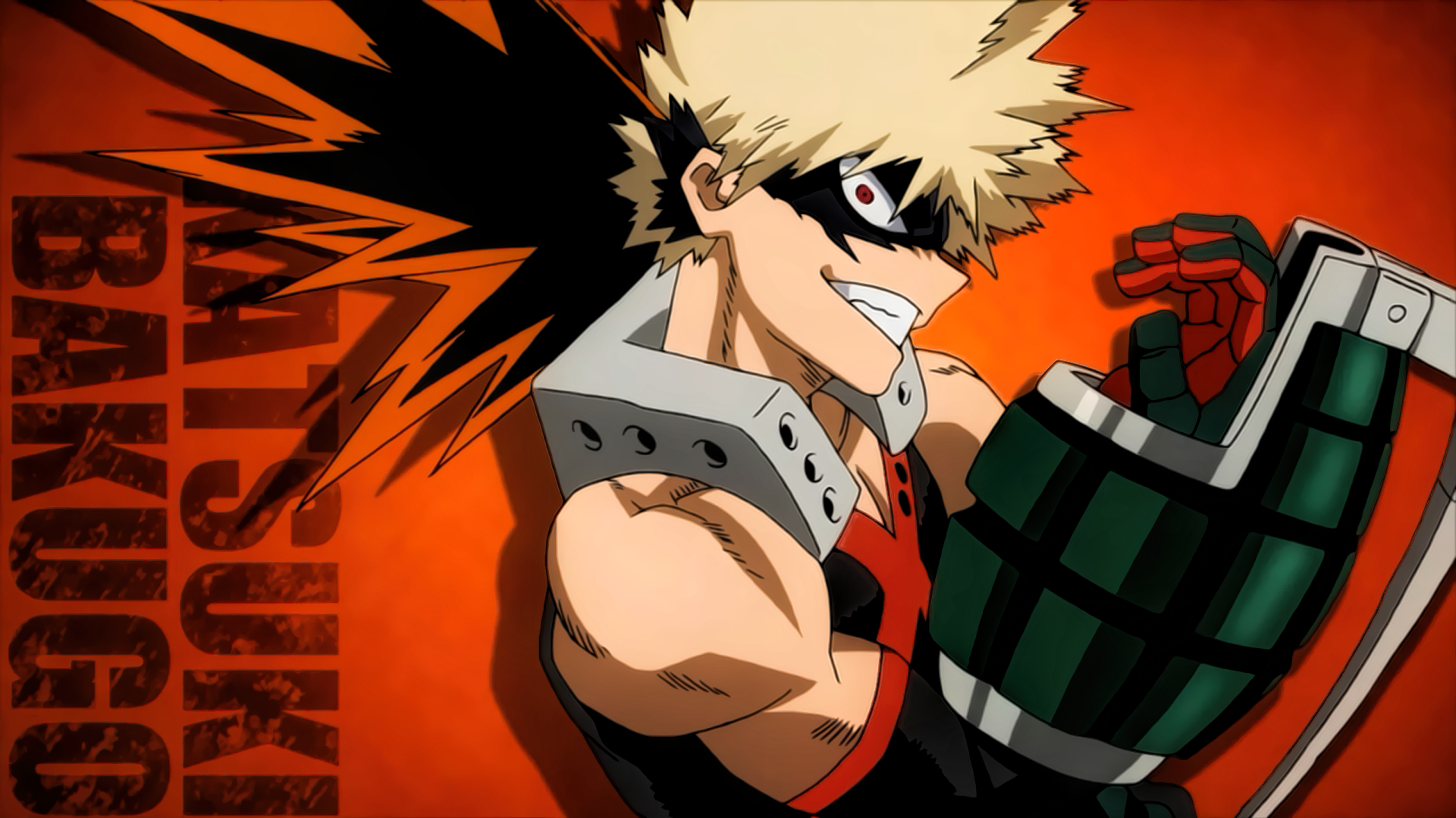 Katsuki Bakugo Full HD 1080p Wallpaper 1920x1080