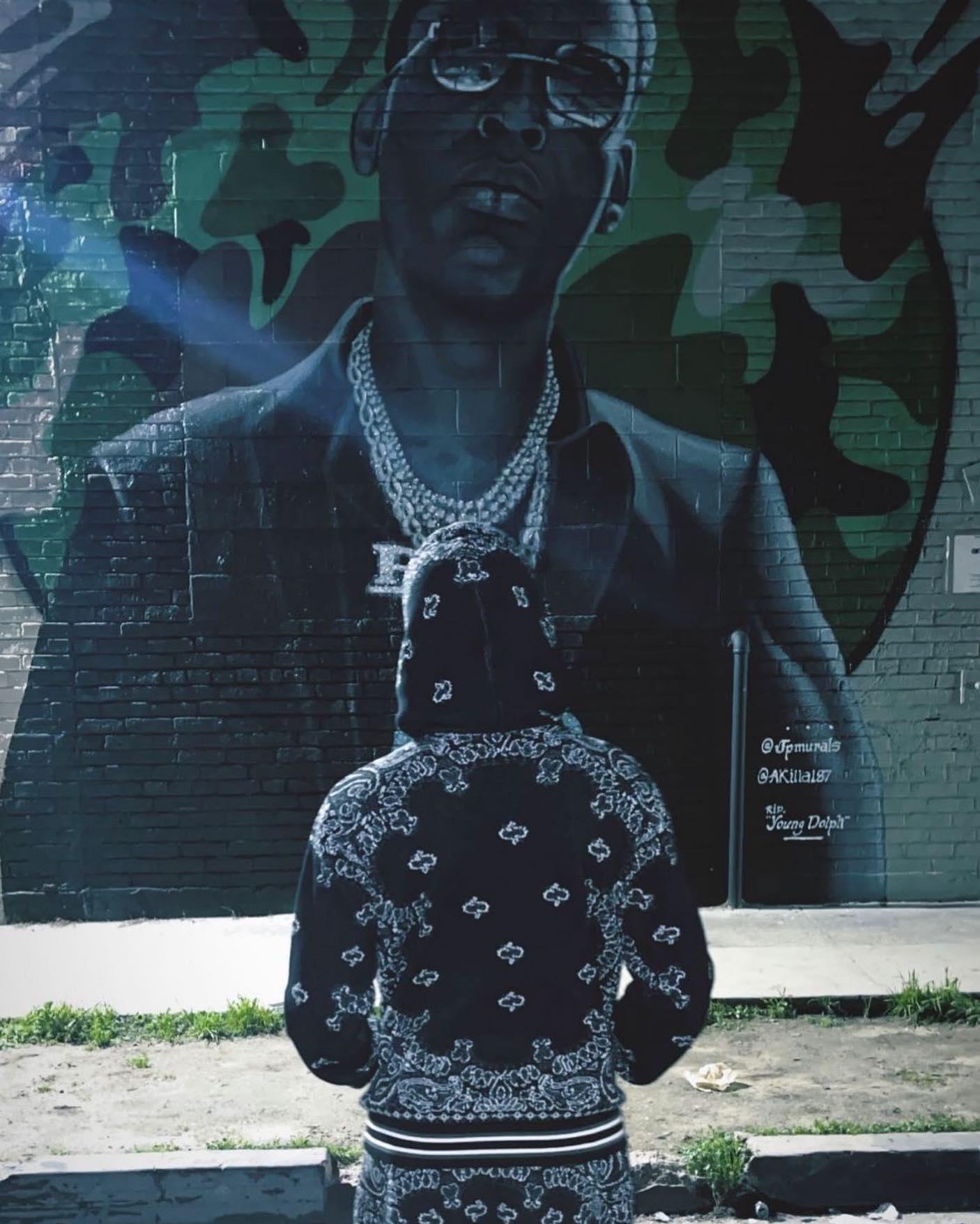 Young Dolph Phone HD Background 1406x1757