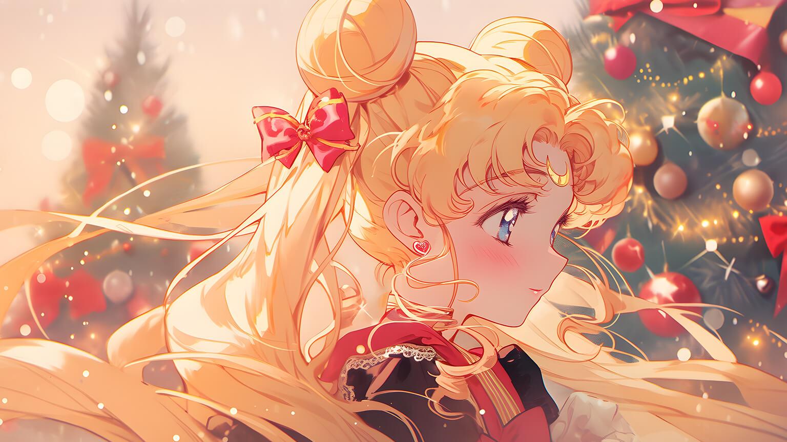 Sailor Moon Laptop Background 1536x864