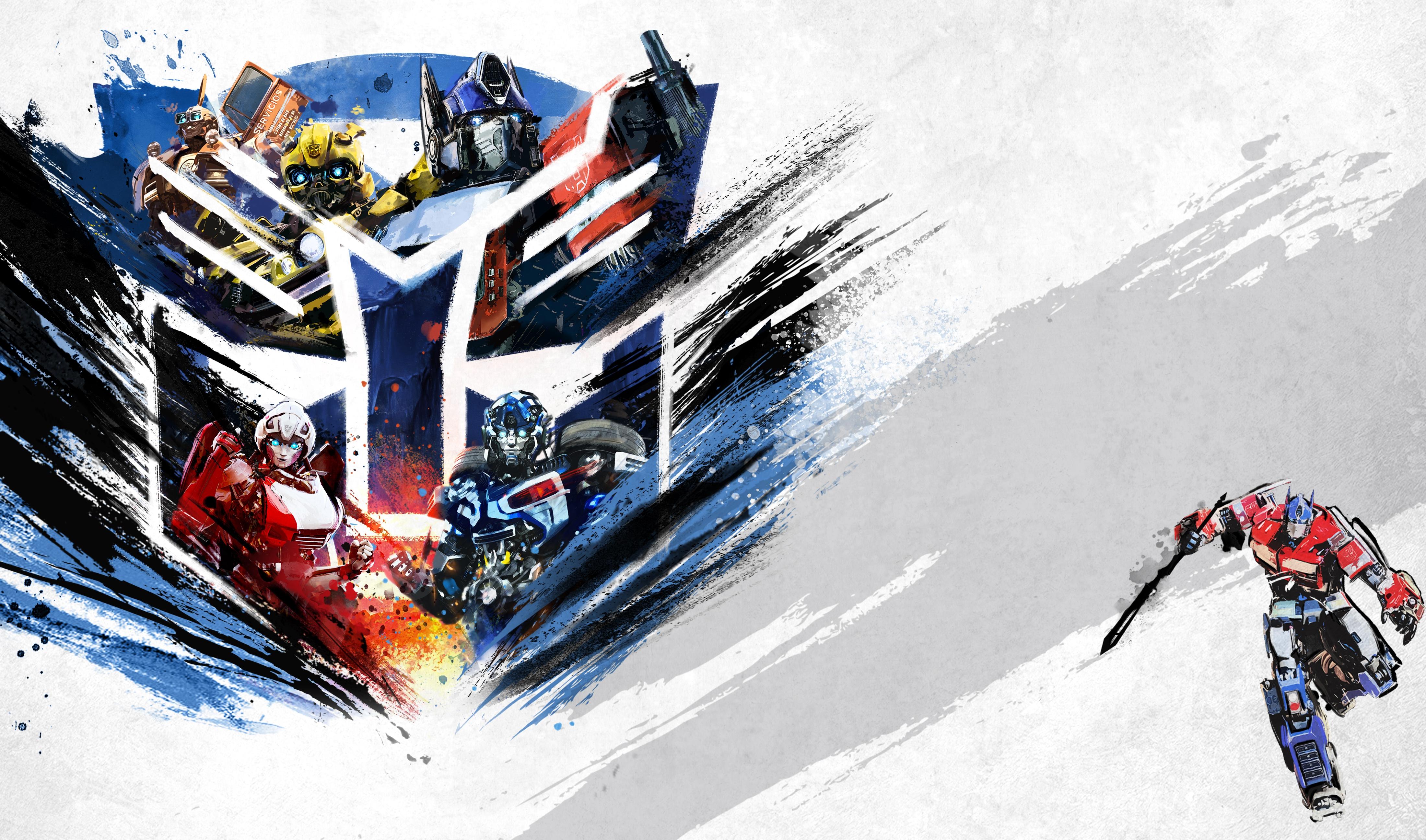 Transformers Rise Of The Beasts Desktop HD Background 4400x2594