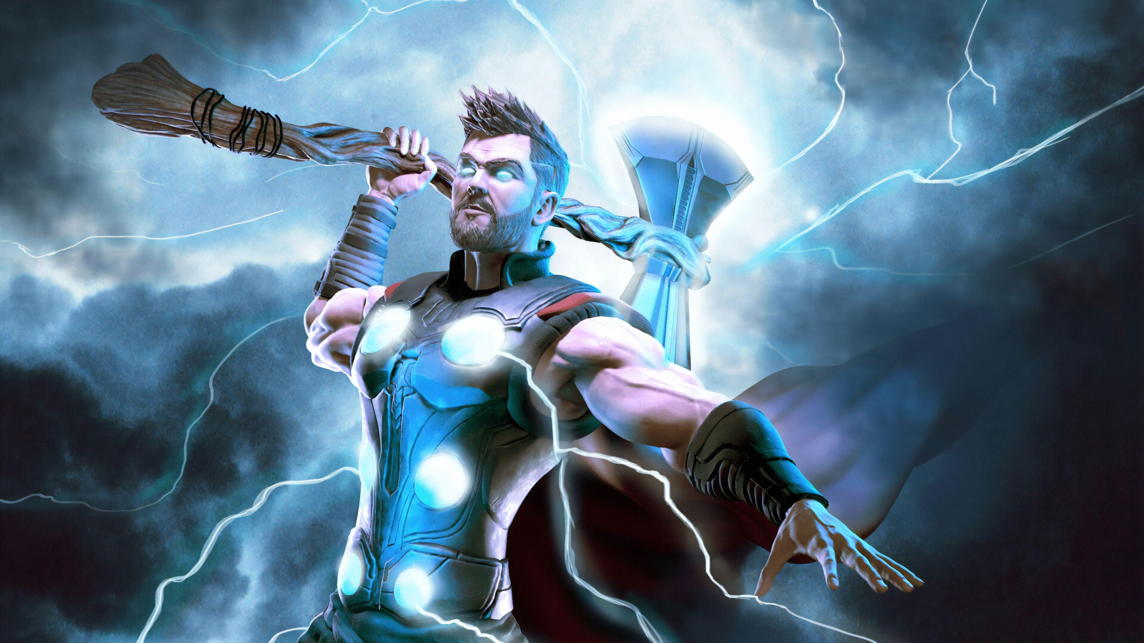 Thor 4k UHD Wallpaper 3840x2160