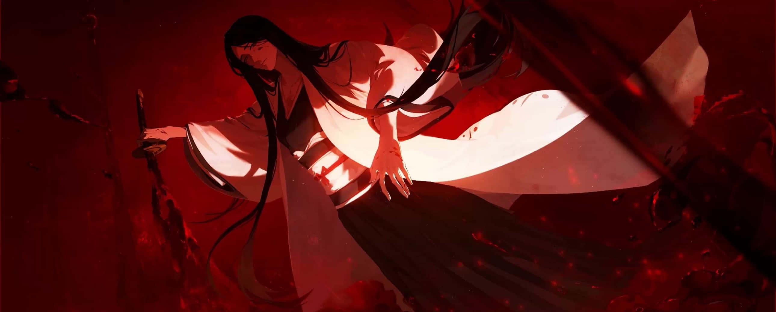 Unohana Retsu Laptop Wallpaper 2580x1040