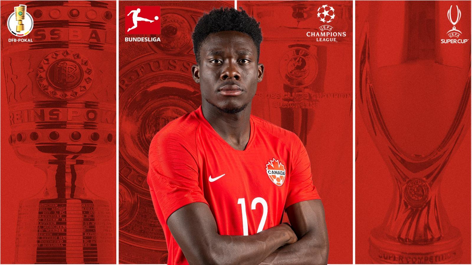 Alphonso Davies Desktop Background 1600x900