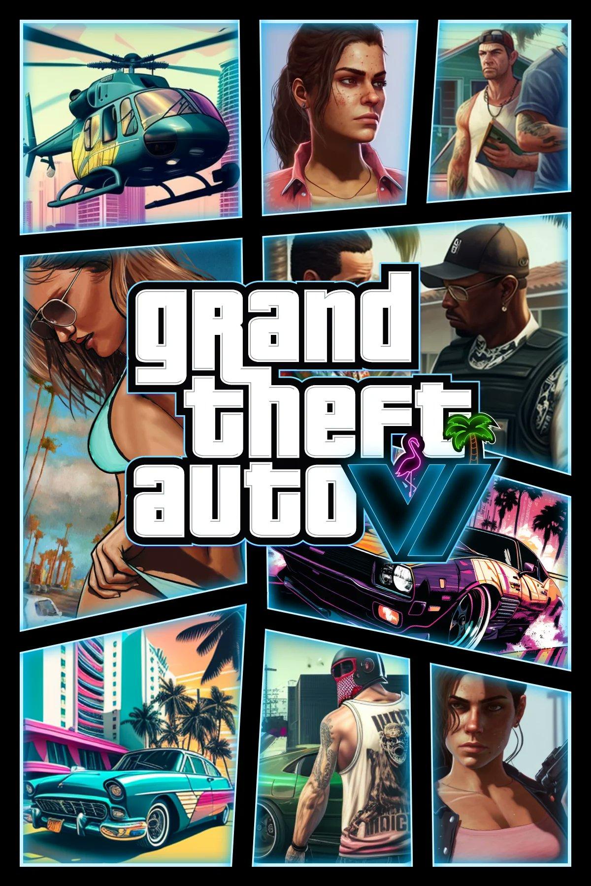 Gta 6 Poster Phone HD Background 1200x1800