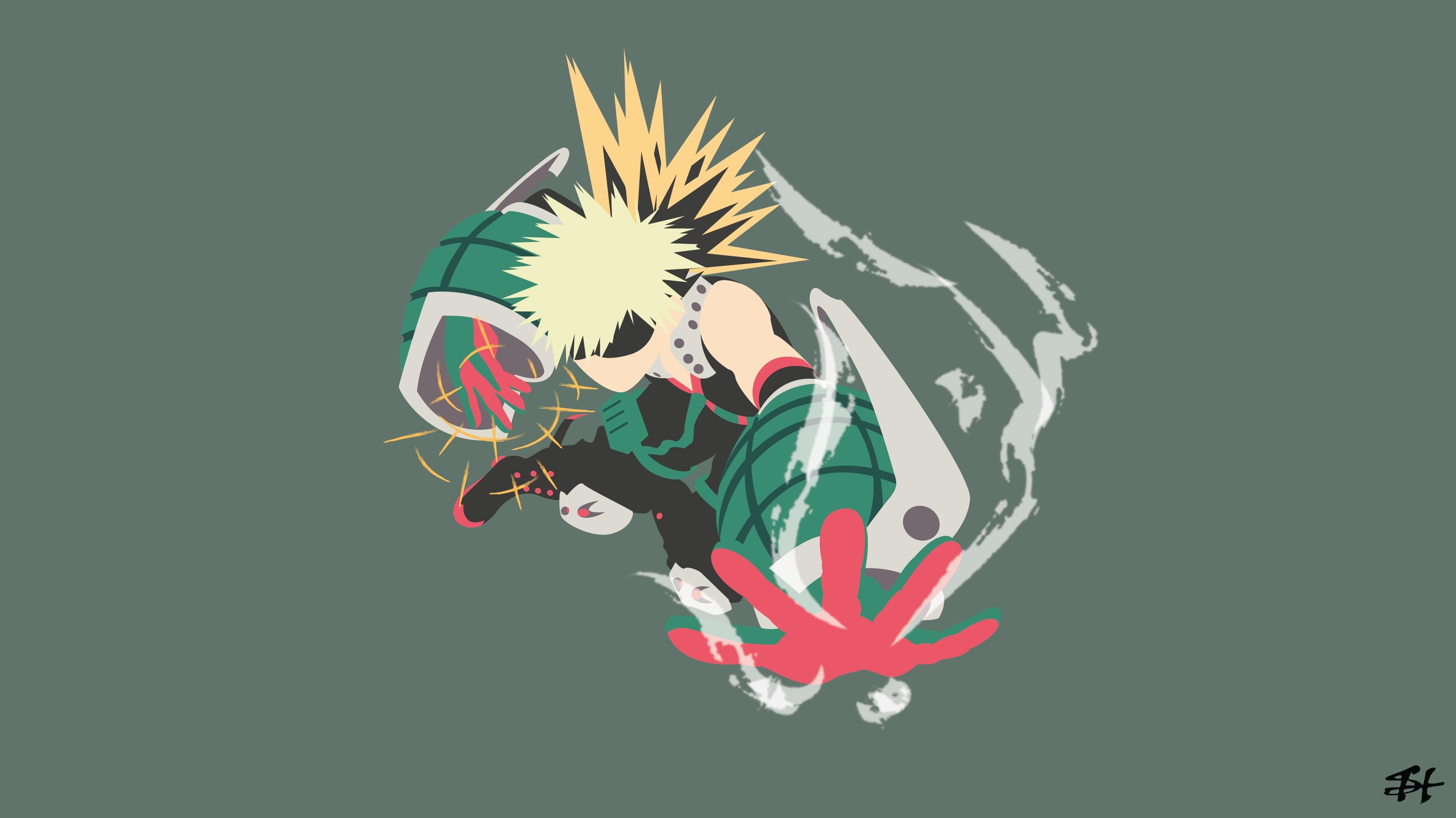 Katsuki Bakugo 4k UHD Wallpaper 3840x2160