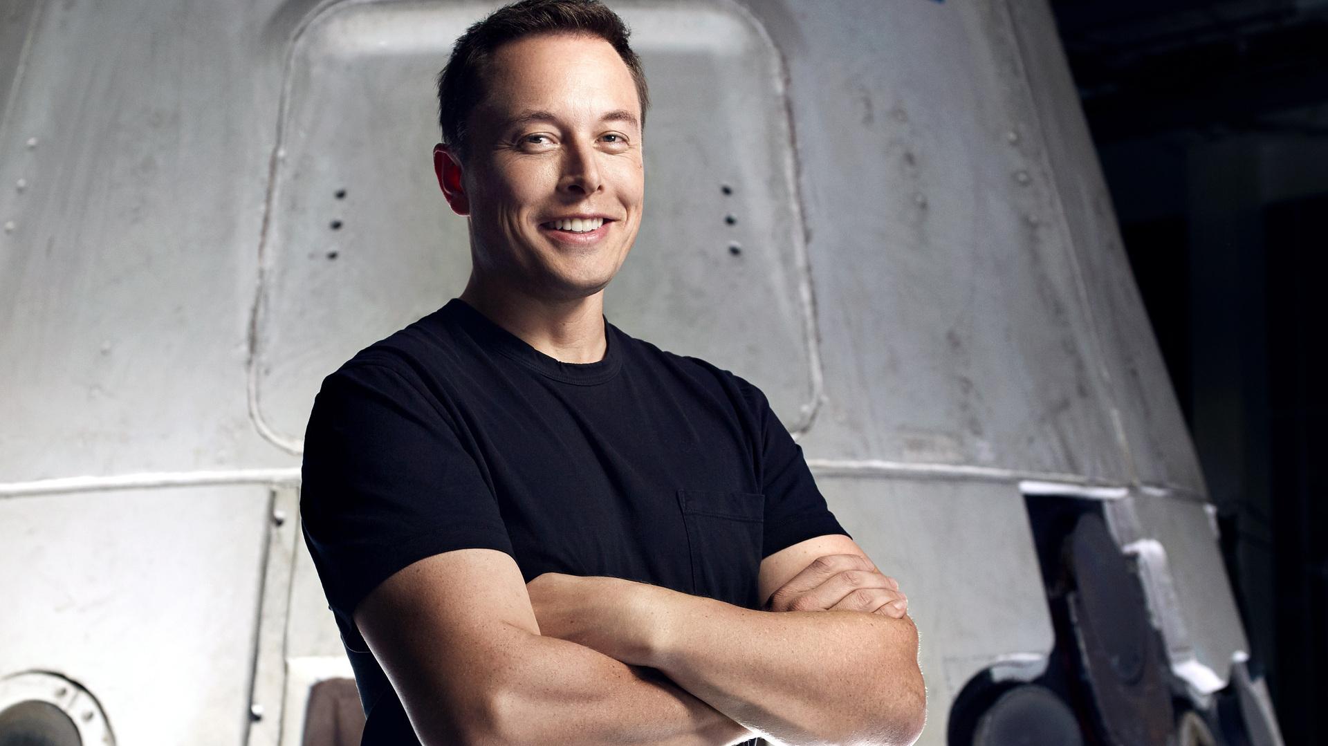 Elon Musk Full HD 1080p Wallpaper 1920x1080