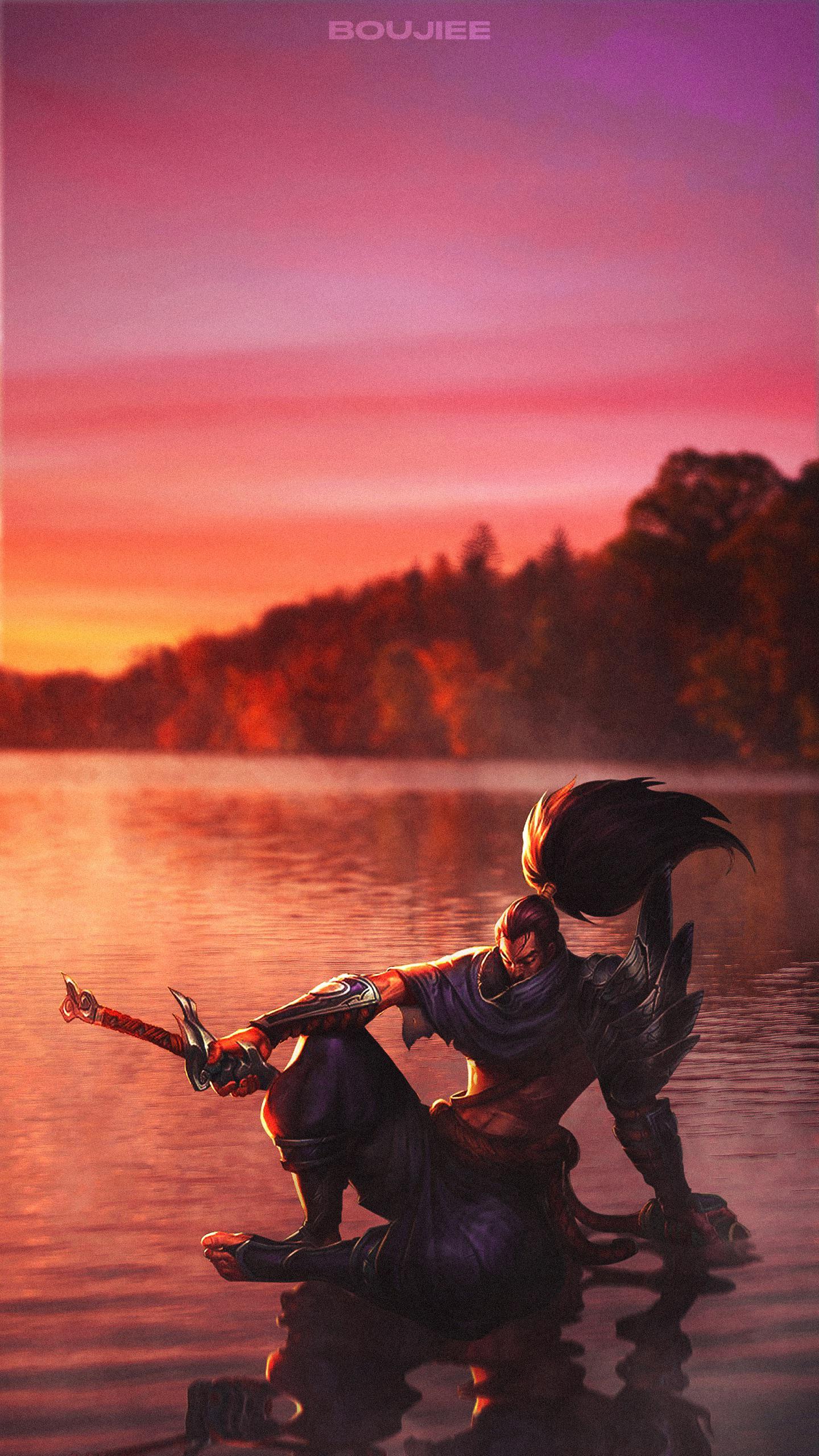 Yasuo Mobile Background 1440x2560