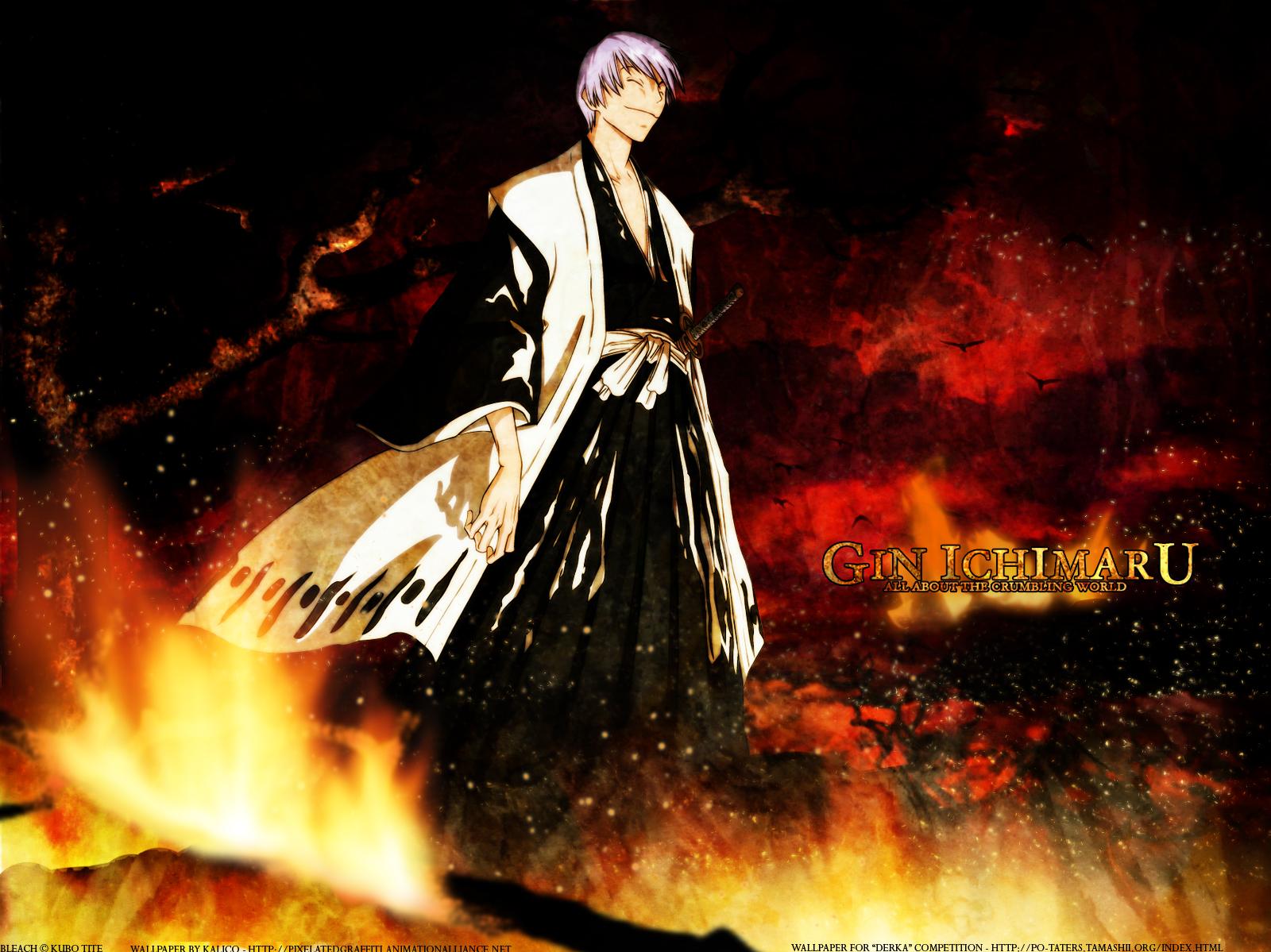 Gin Ichimaru MacBook Wallpaper 1600x1200