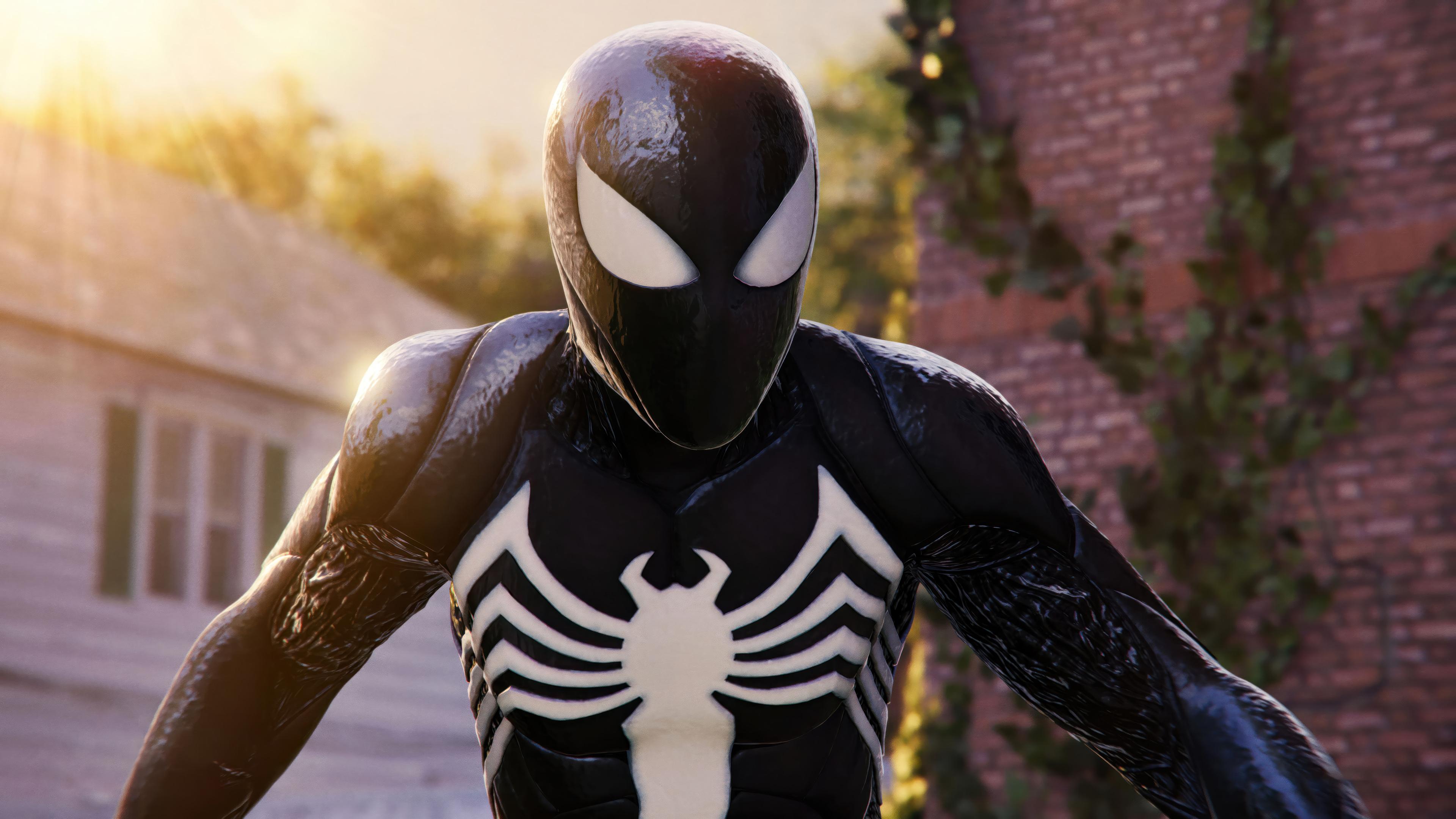 Marvels Spider Man 2 Venom 4k UHD Wallpaper 3840x2160