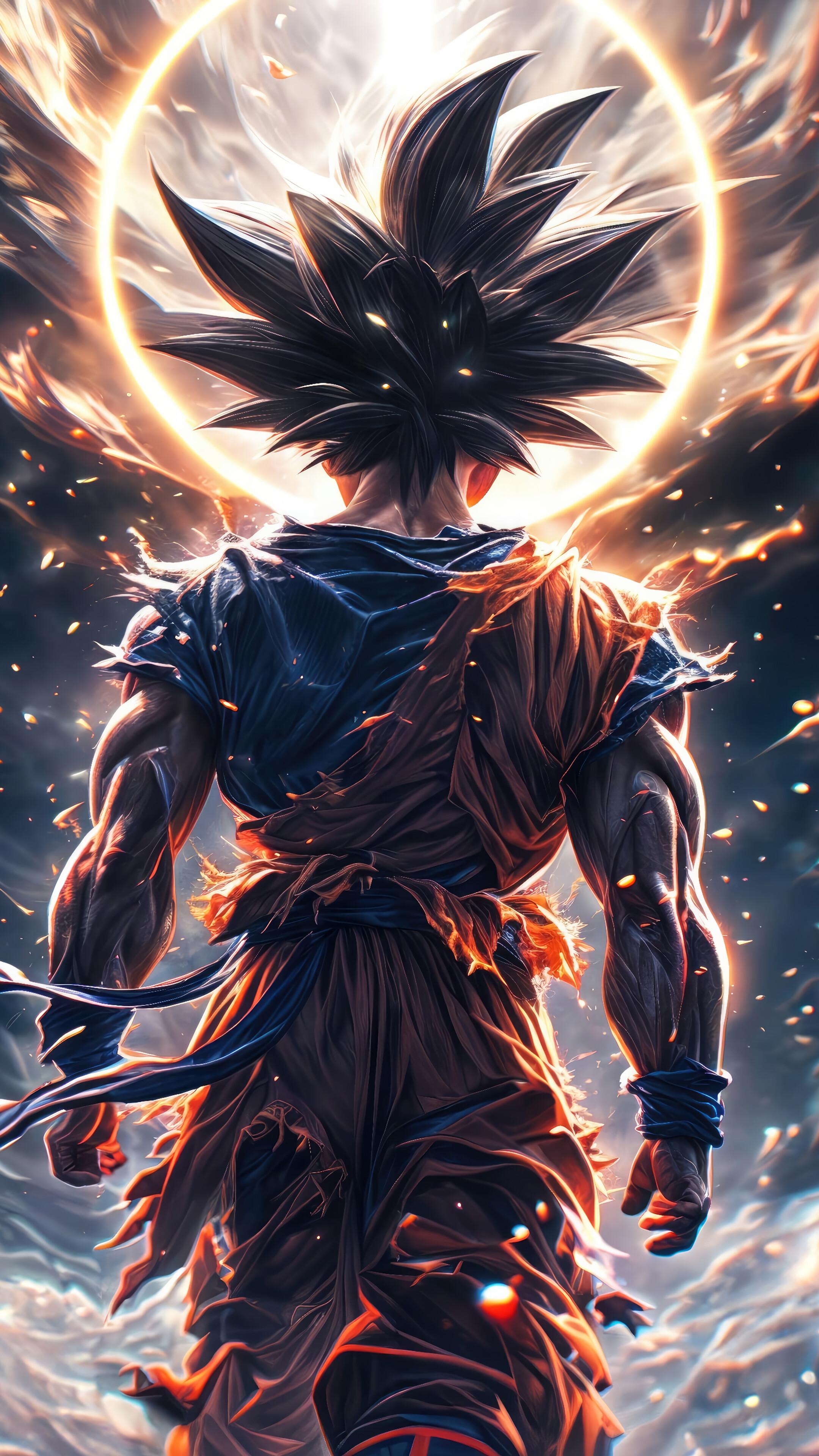 Dragon Ball Z 4k Phone Wallpaper 2160x3840