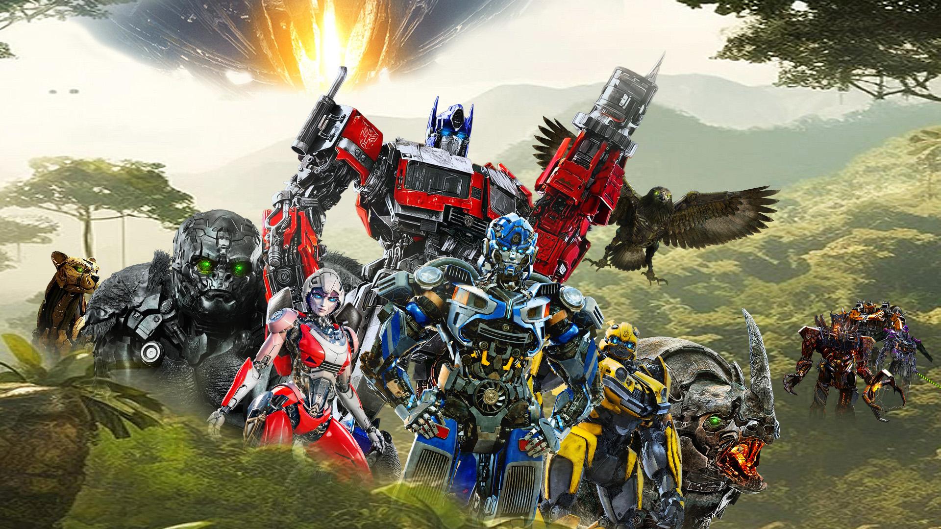 Transformers Rise Of The Beasts Full HD 1080p Wallpaper 1920x1080