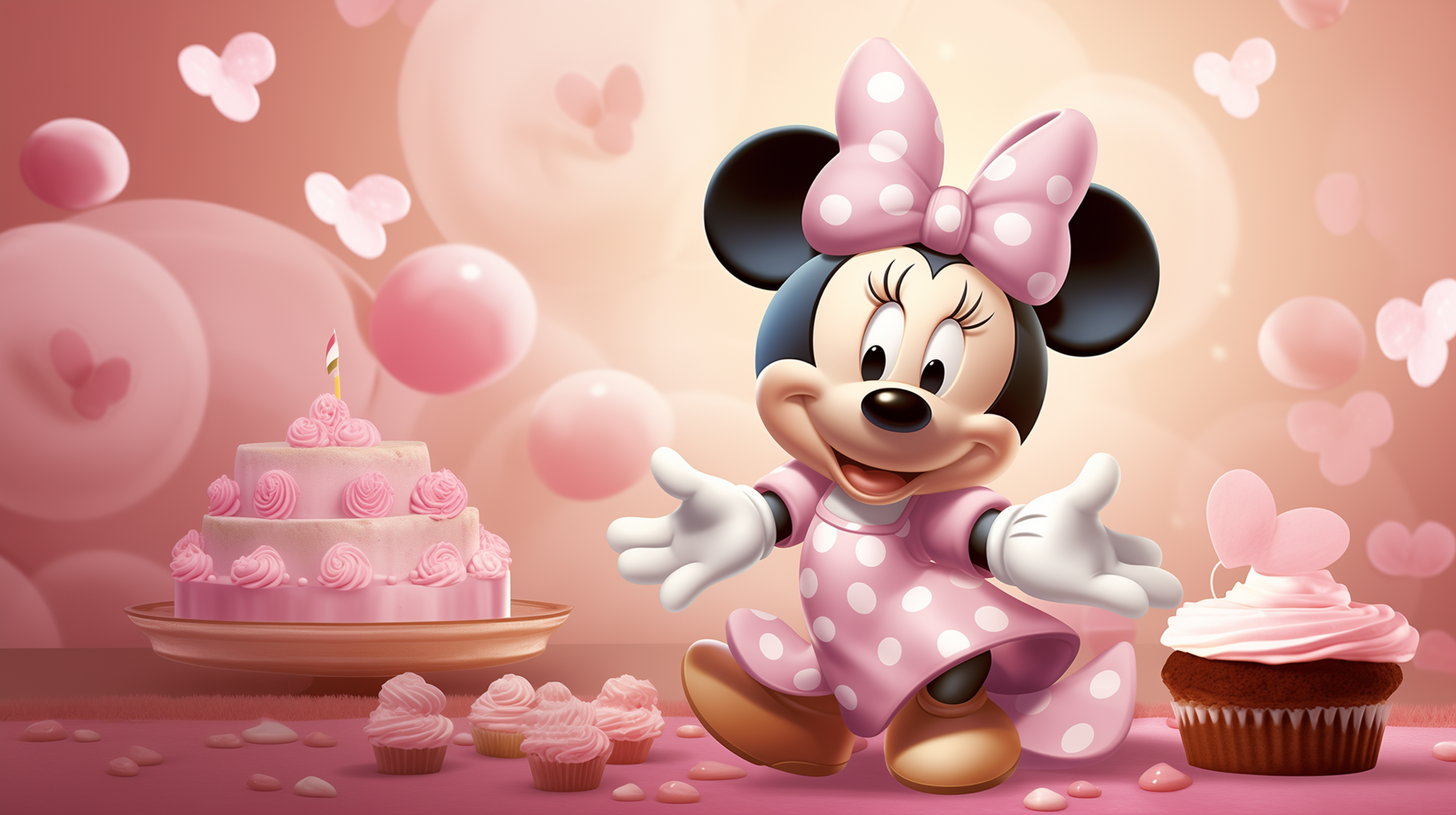 Minnie MacBook Background 2912x1632