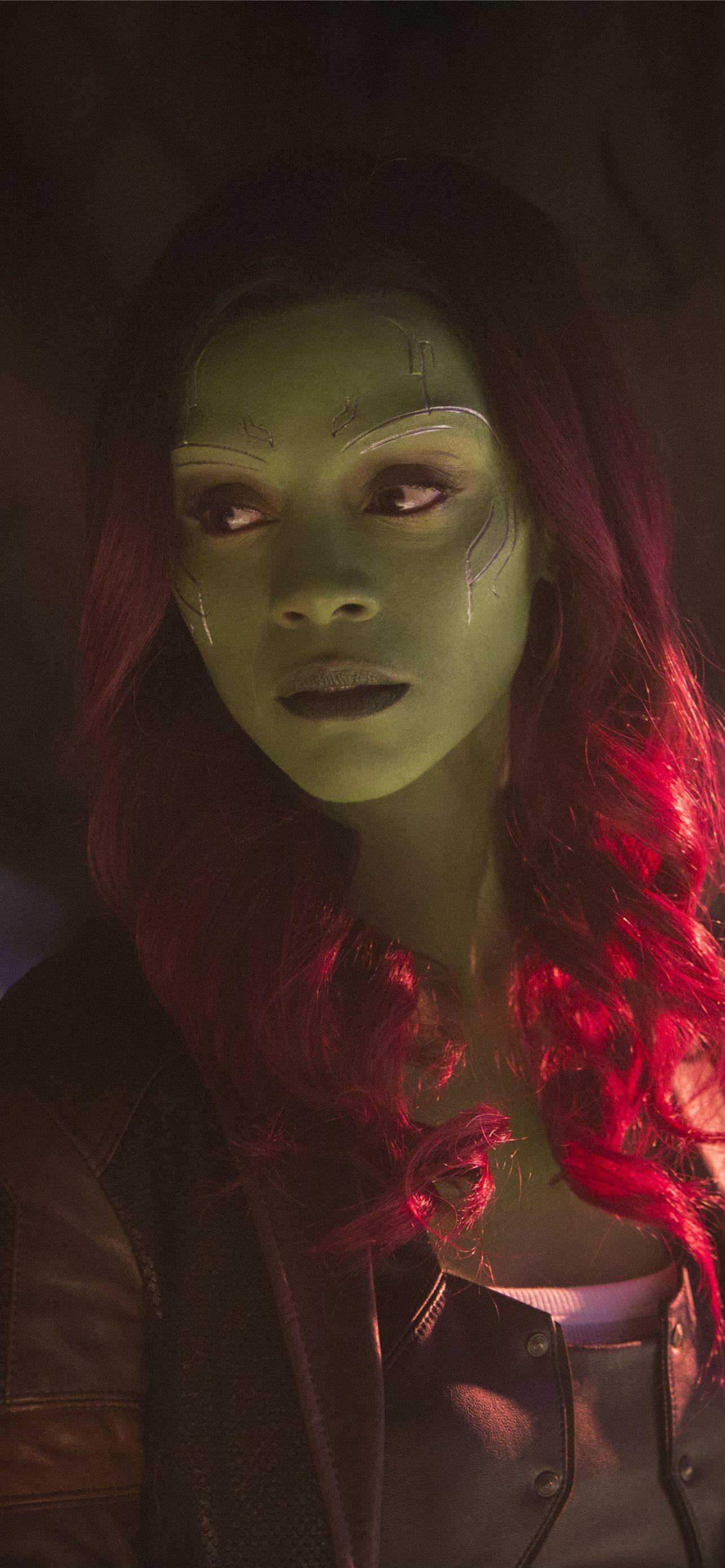 Gamora iPhone 14 Plus Wallpaper 1284x2778