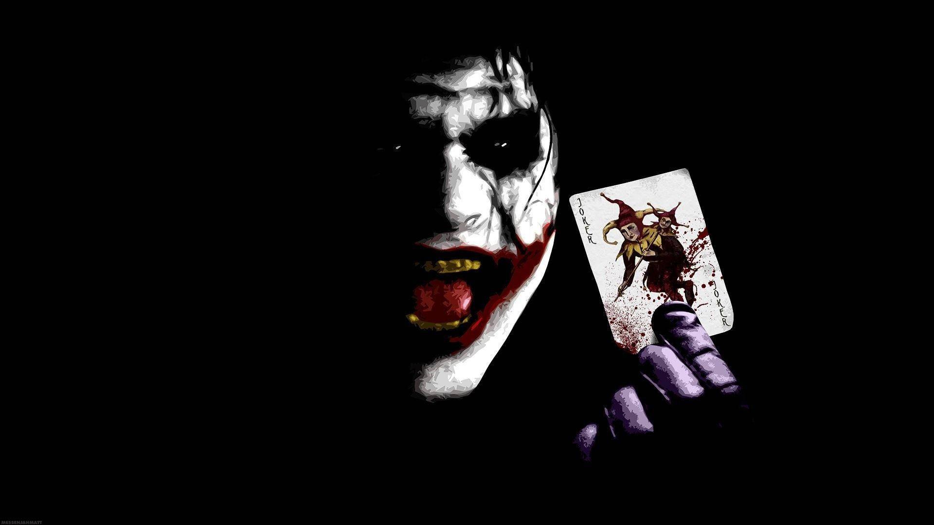 Joker Heath Ledger Full HD 1080p Wallpaper 1920x1080