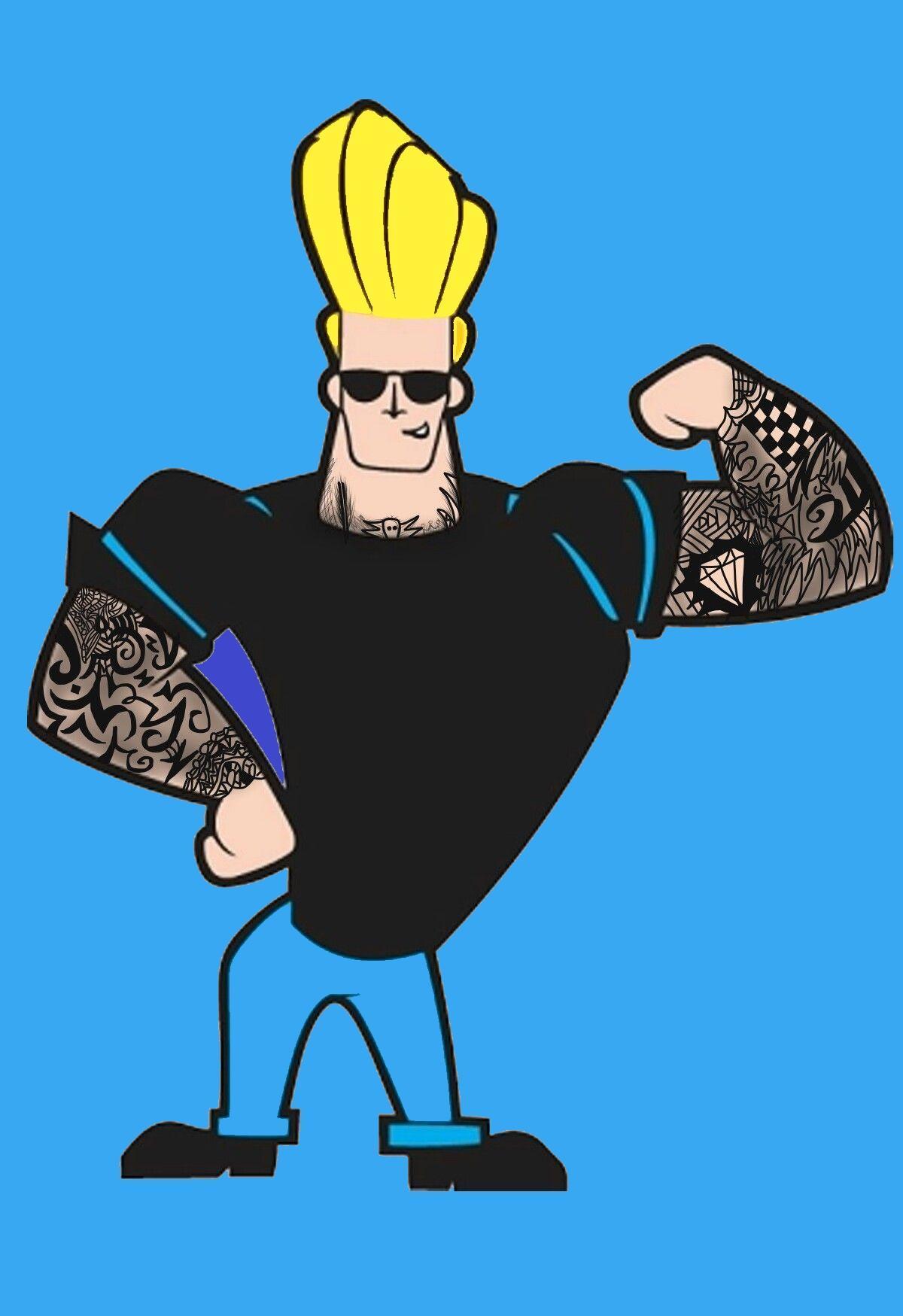 Johnny Bravo Android Wallpaper 1200x1750