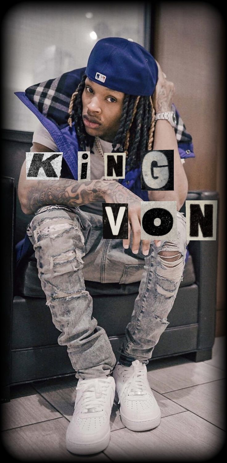 King Von Mobile Background 736x1497