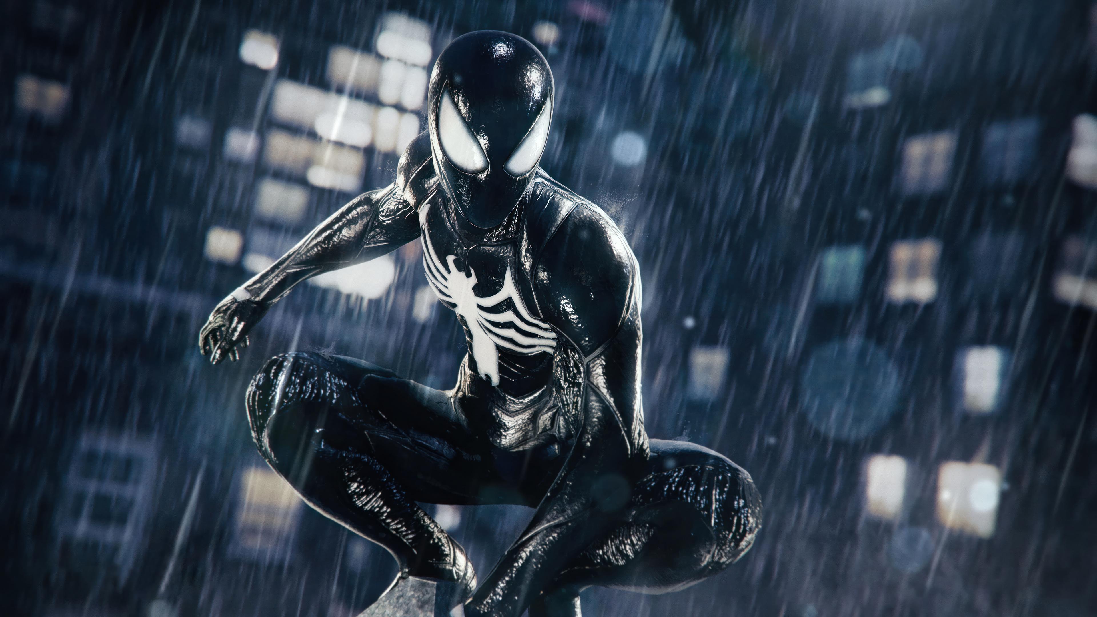 Marvels Spider Man 2 Venom 4k UHD Wallpaper 3840x2160