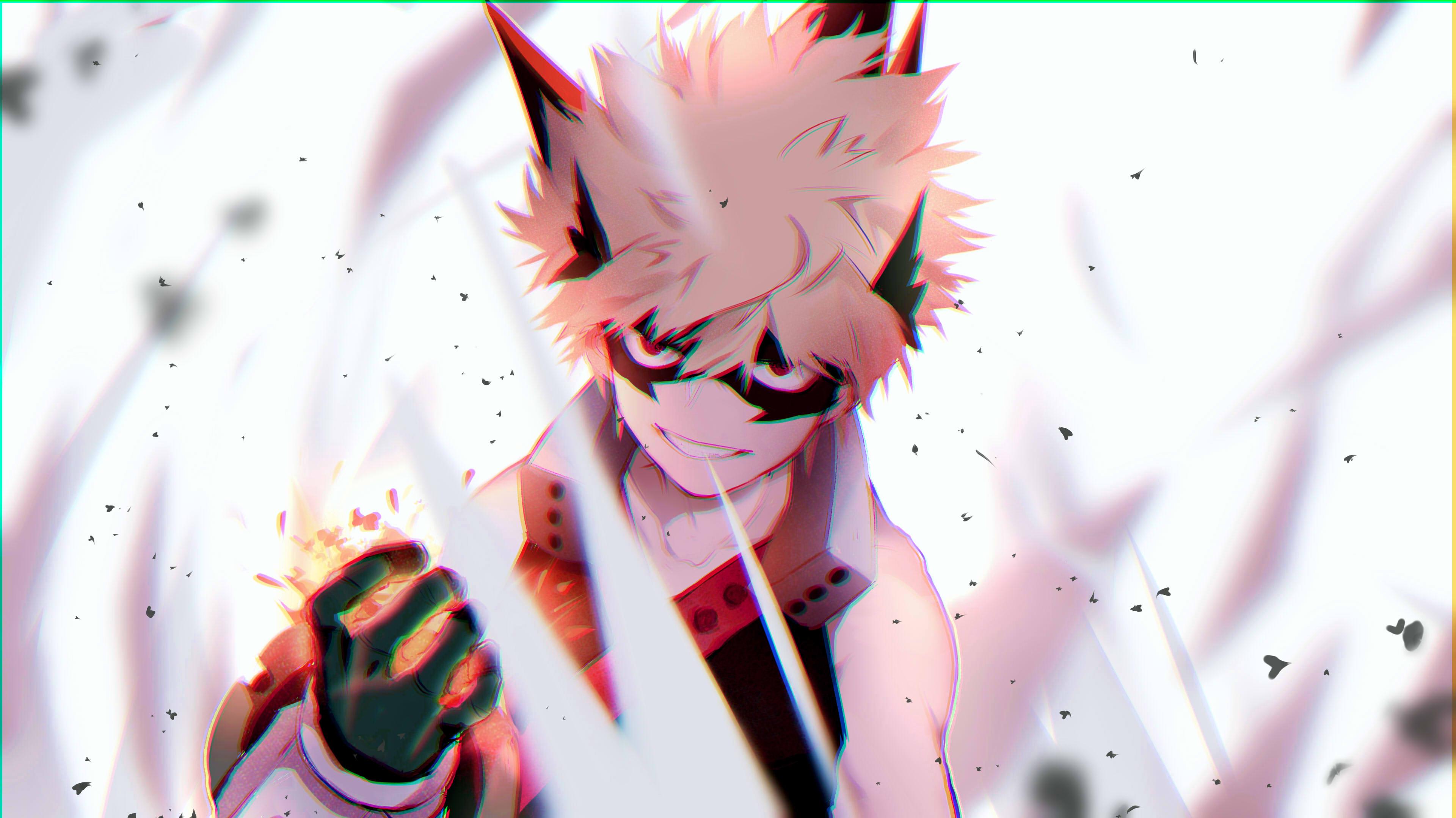 Katsuki Bakugo 4k UHD Wallpaper 3840x2160