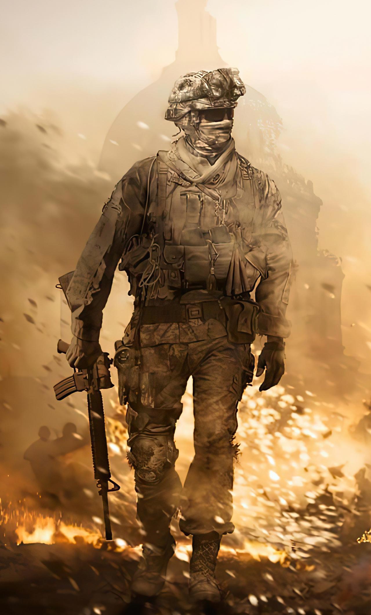 Modern Warfare 2 Phone Background Image 1280x2120