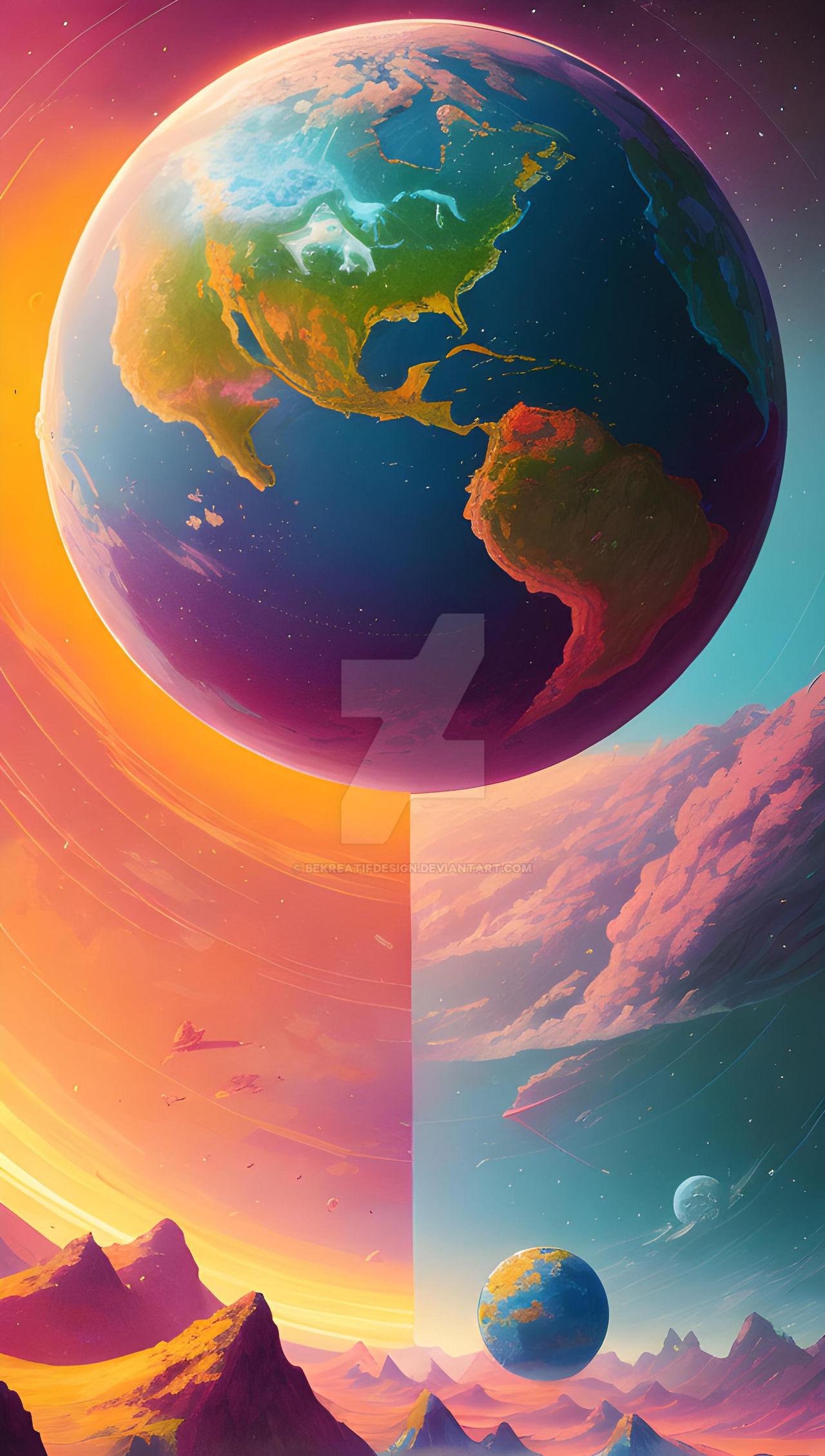 Earth iPhone Wallpaper Image 1280x2260