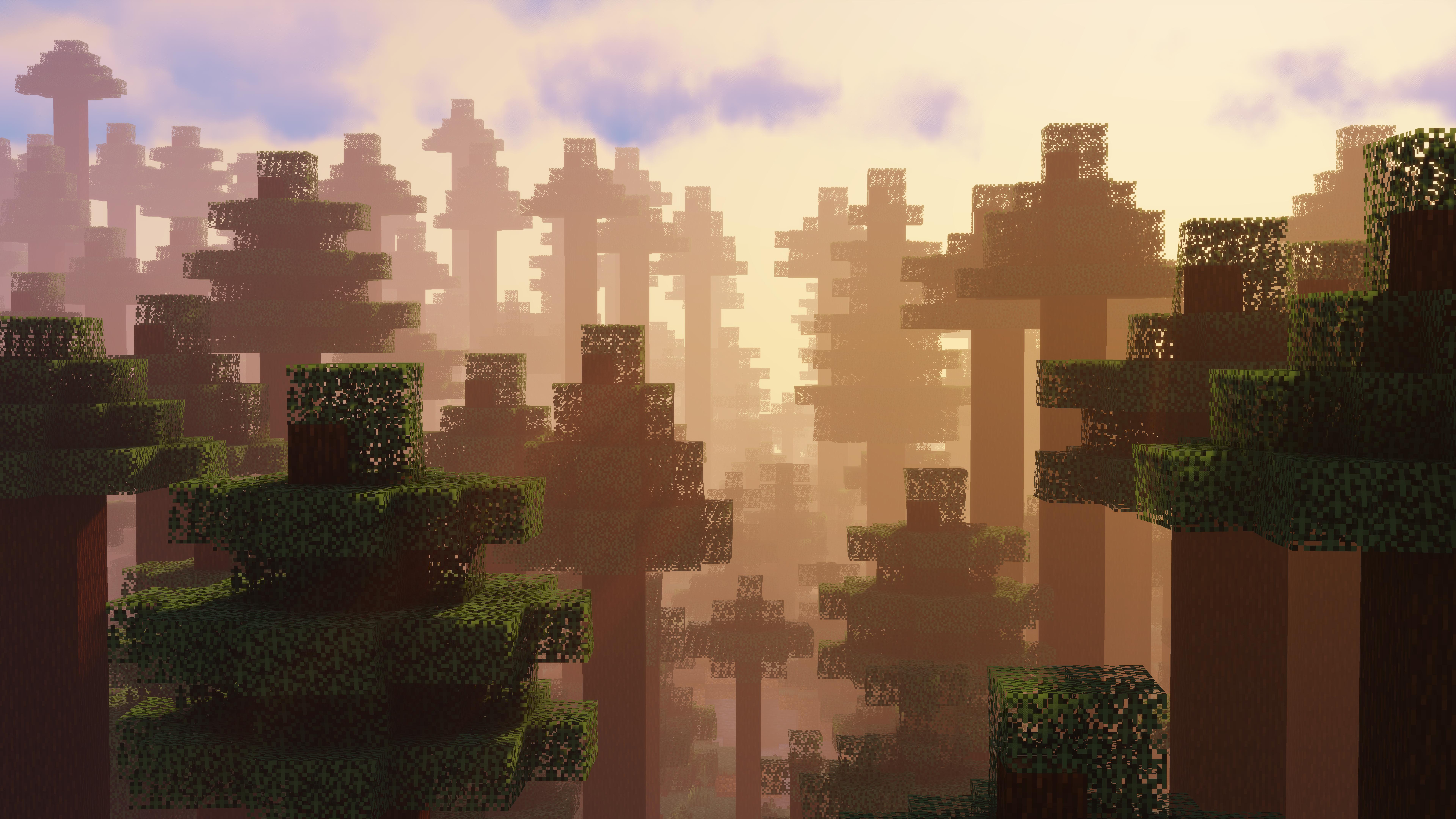 Minecraft Desktop Wallpaper 7680x4320